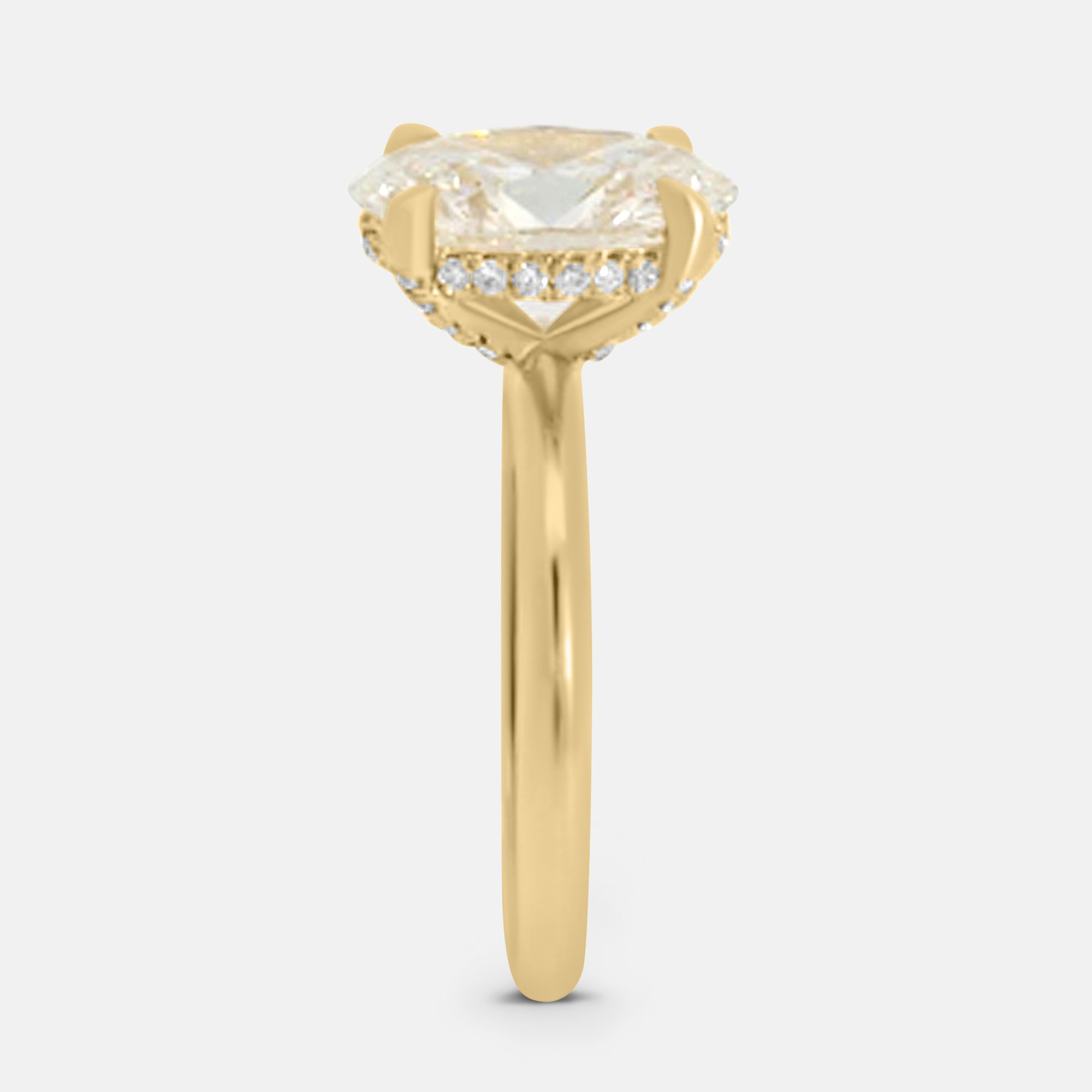 Elise Oval Cut Engagement Ring