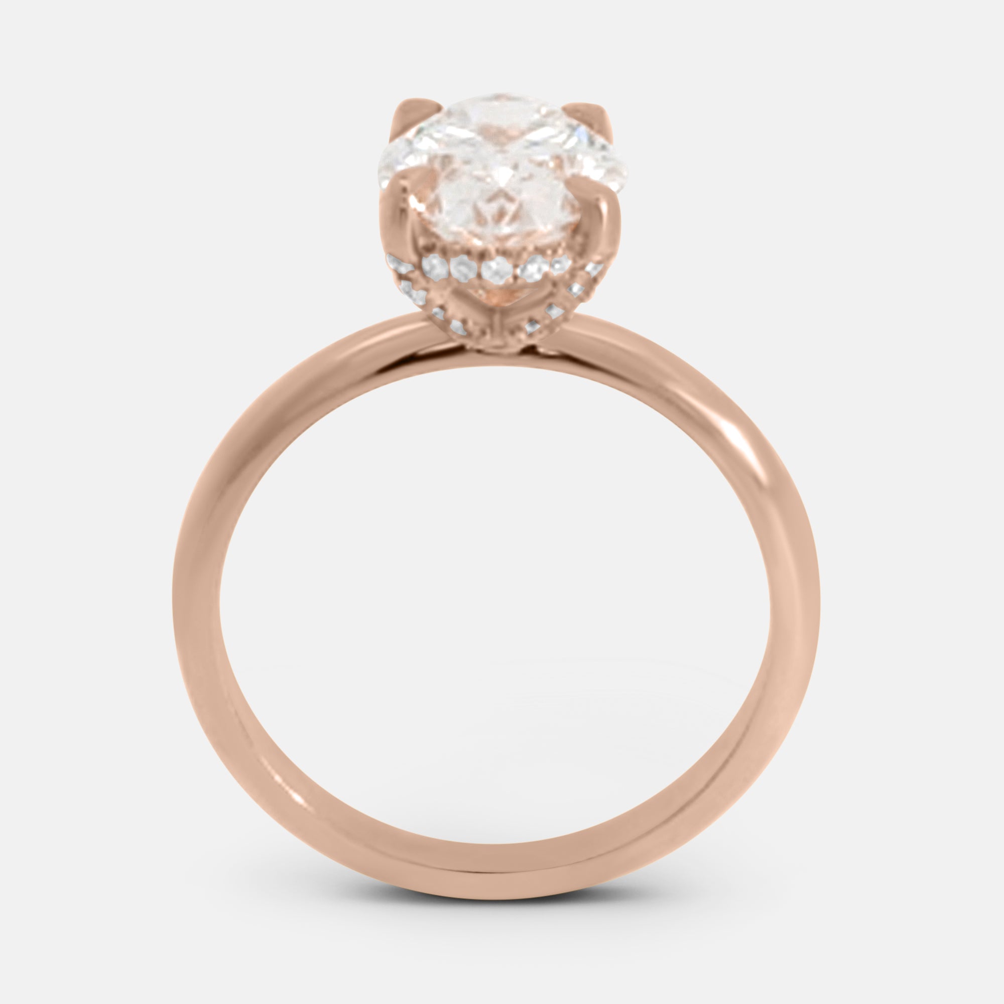 Elise Oval Cut Engagement Ring