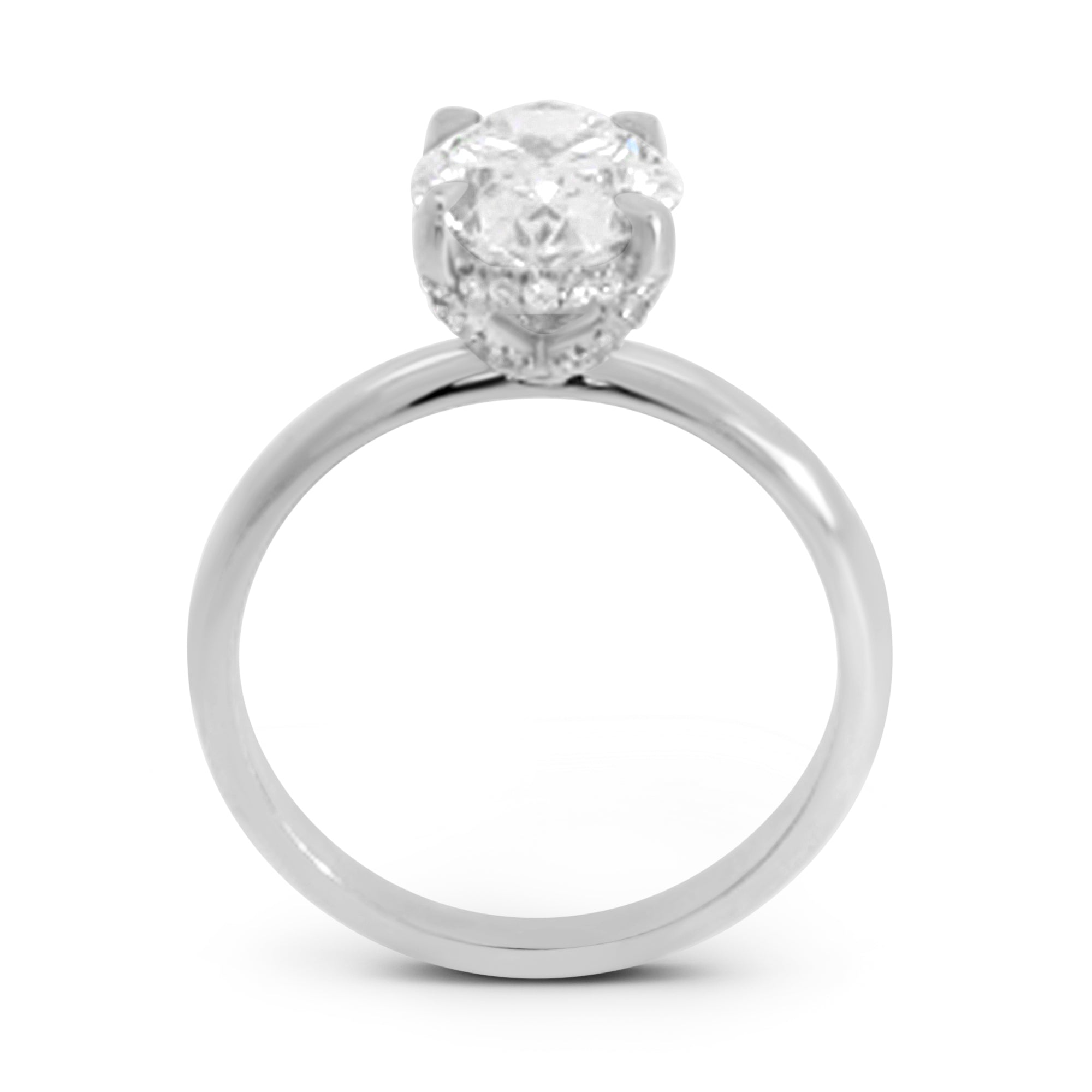 Elise Oval Cut Engagement Ring