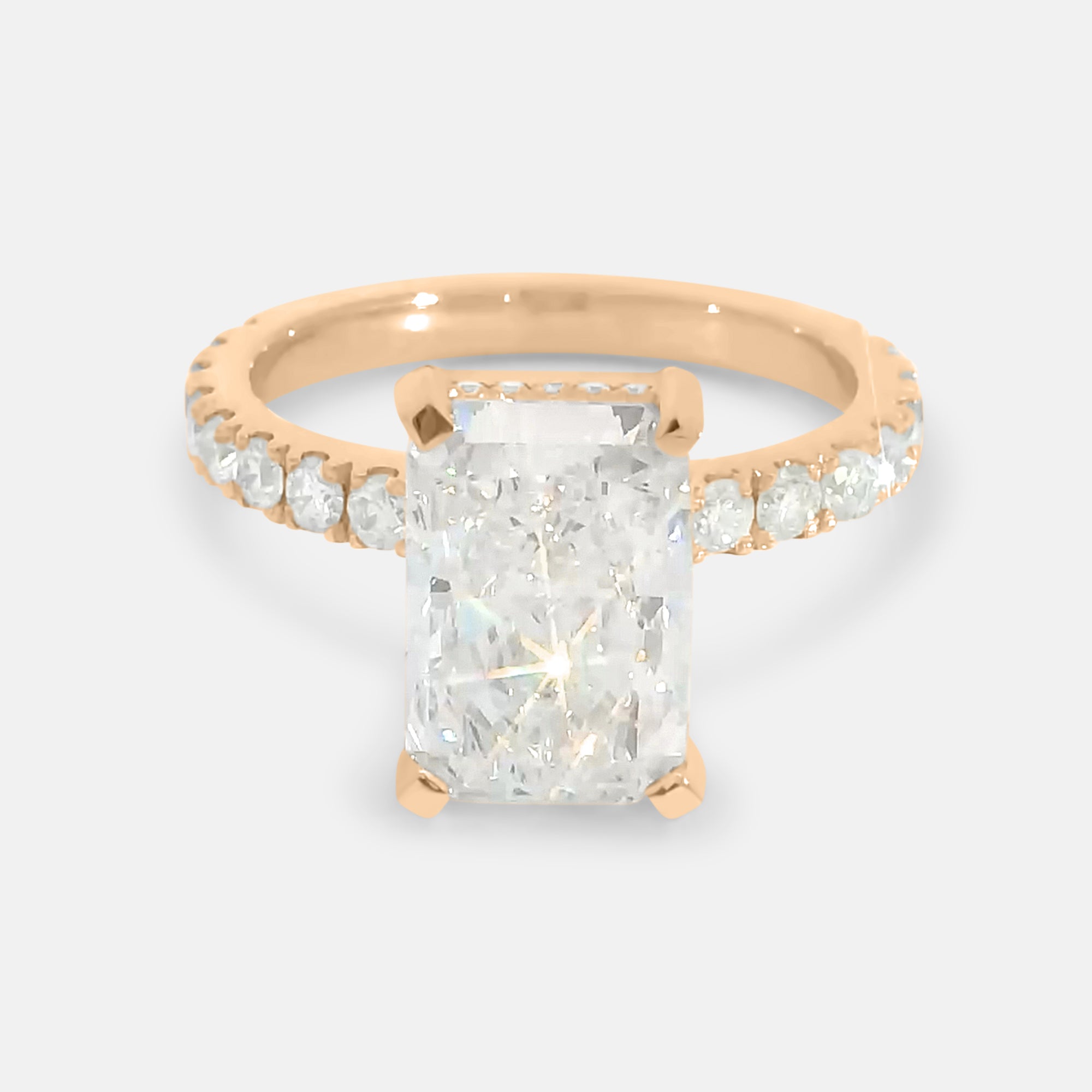 Alana Radiant Cut Engagement Ring