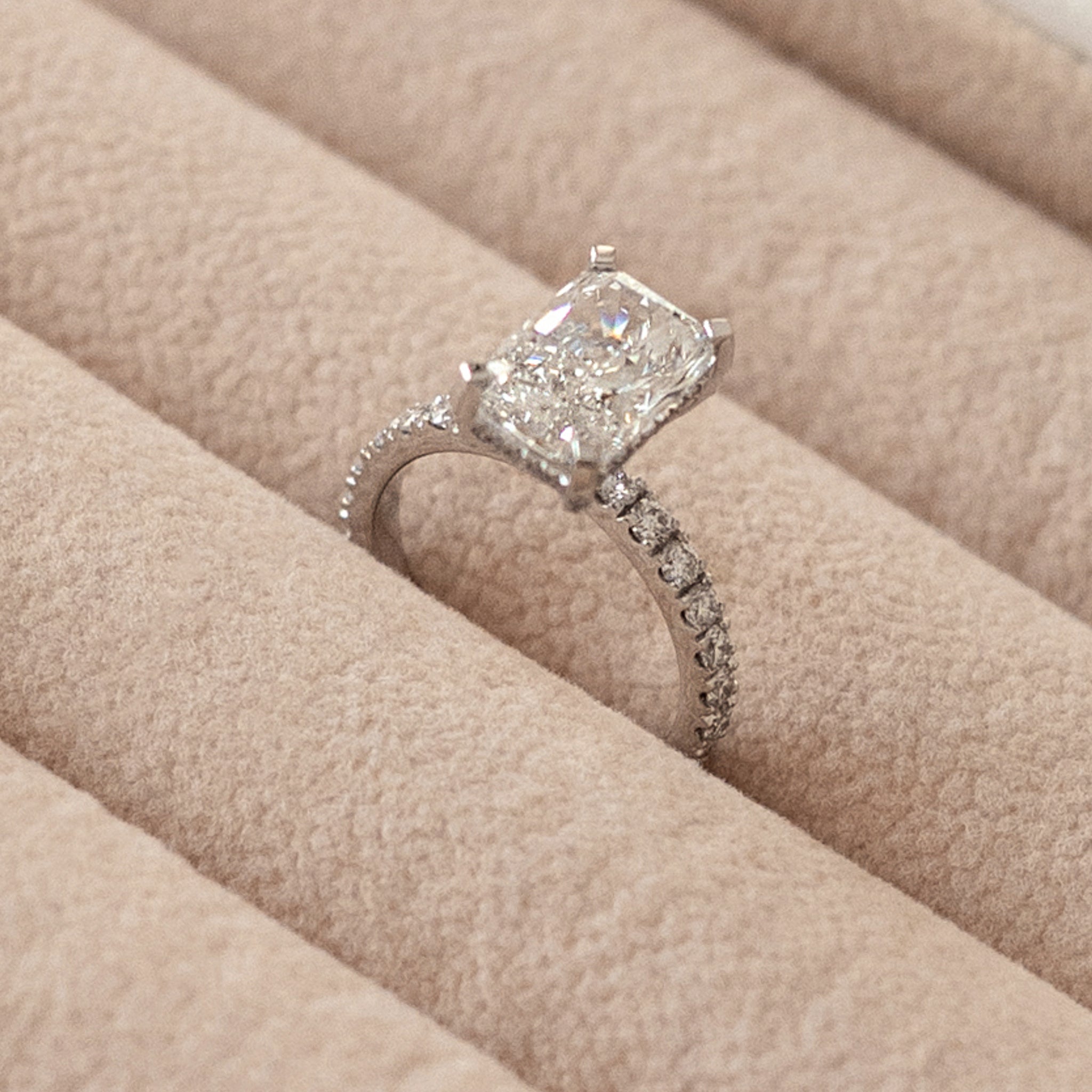 Alana Radiant Cut Engagement Ring