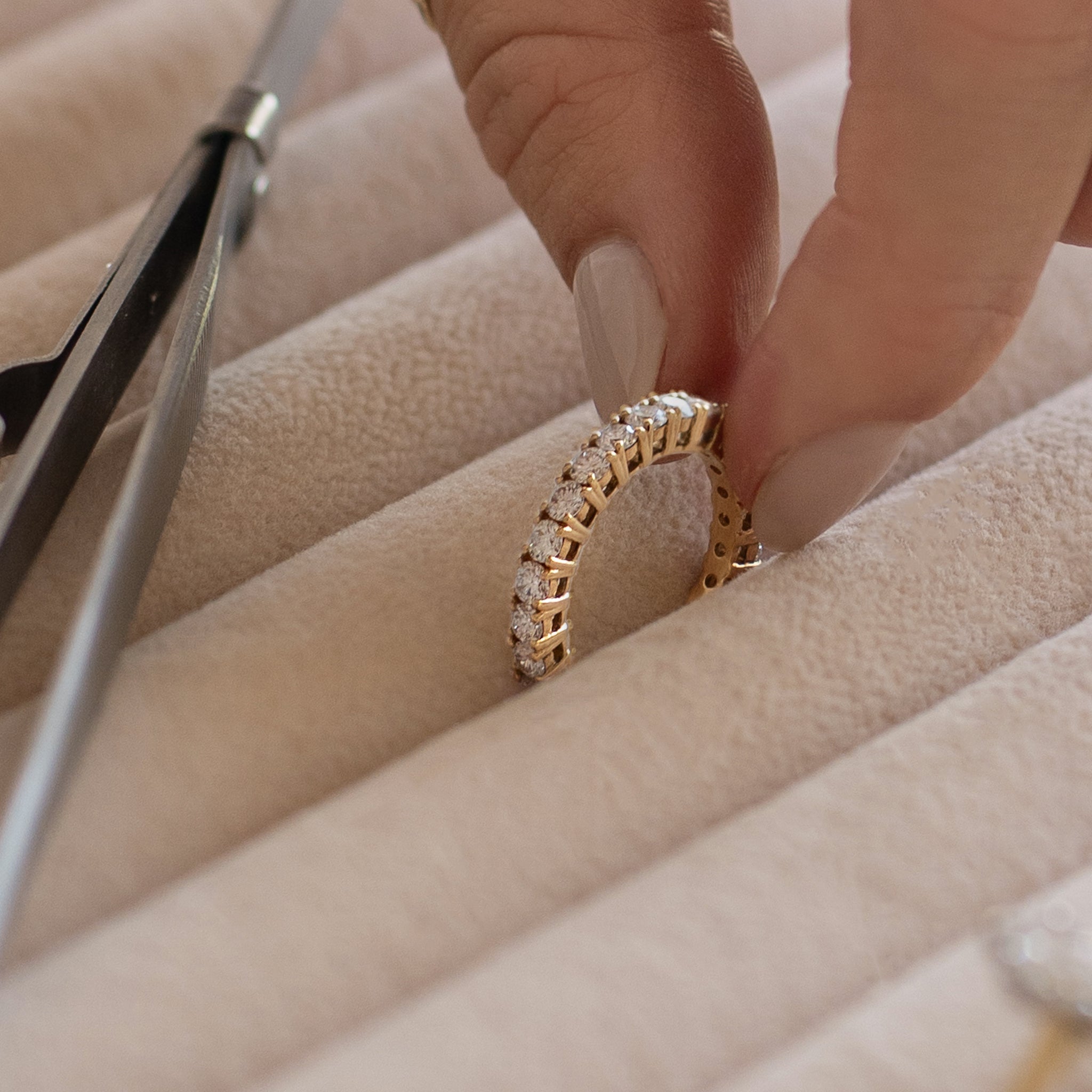 Full Pave Eternity Band (2.05tcw)