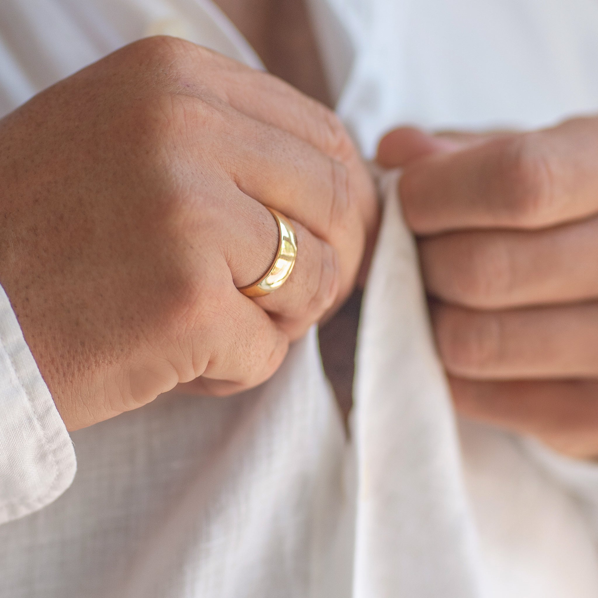 6.8mm Polished Men's Wedding Band