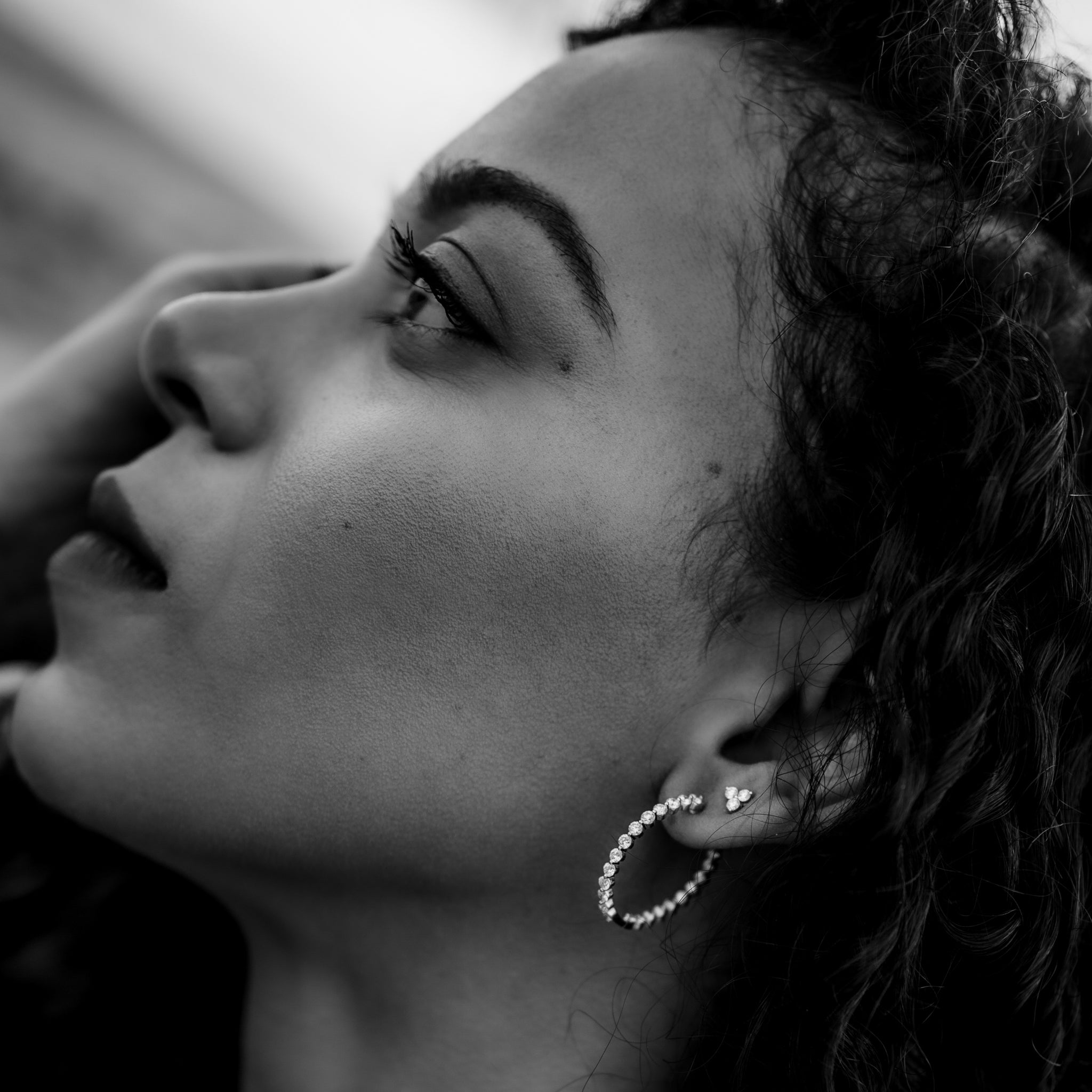 Brilliant/Round Trilogy Stud Earrings