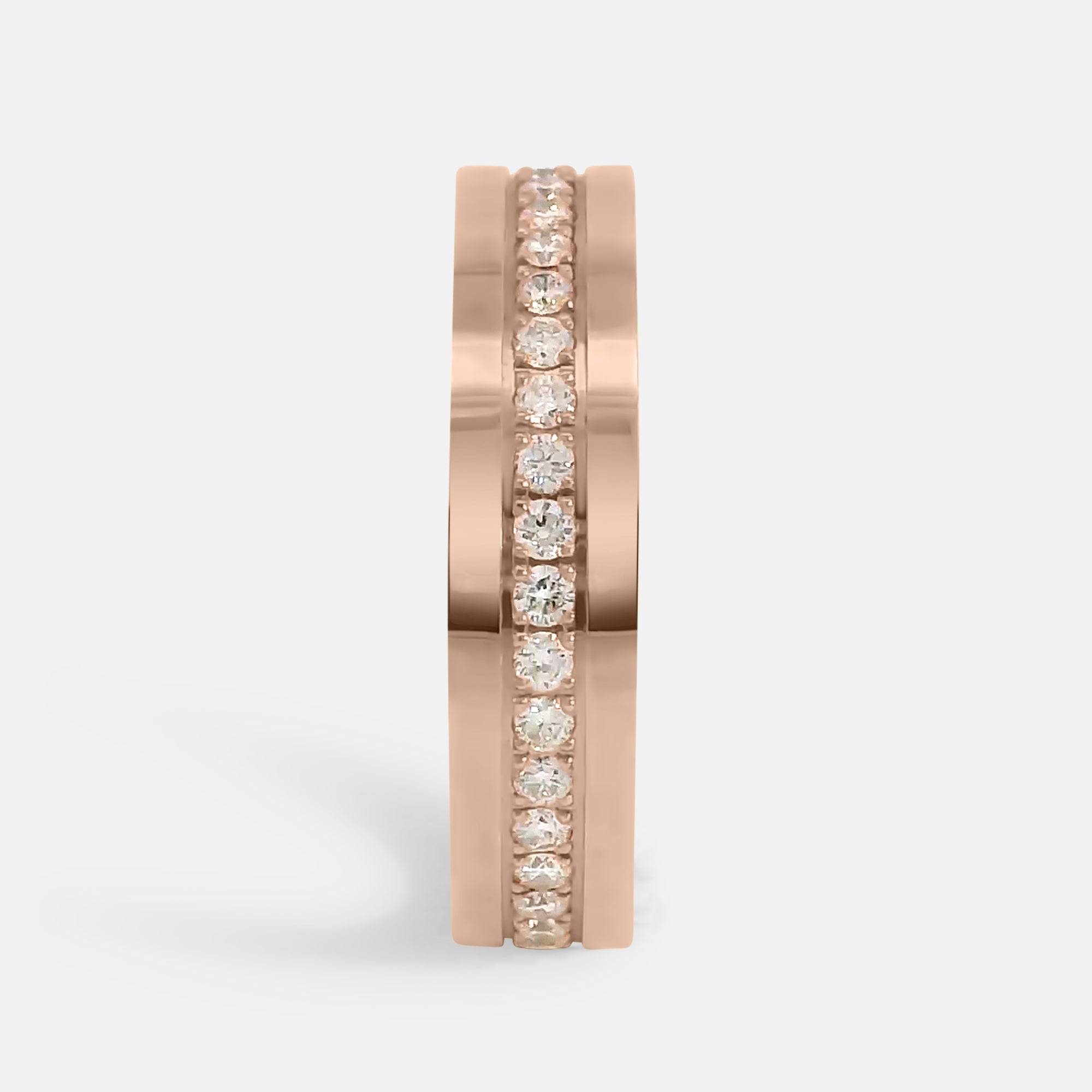 5mm Cigar Band w/ Diamonds