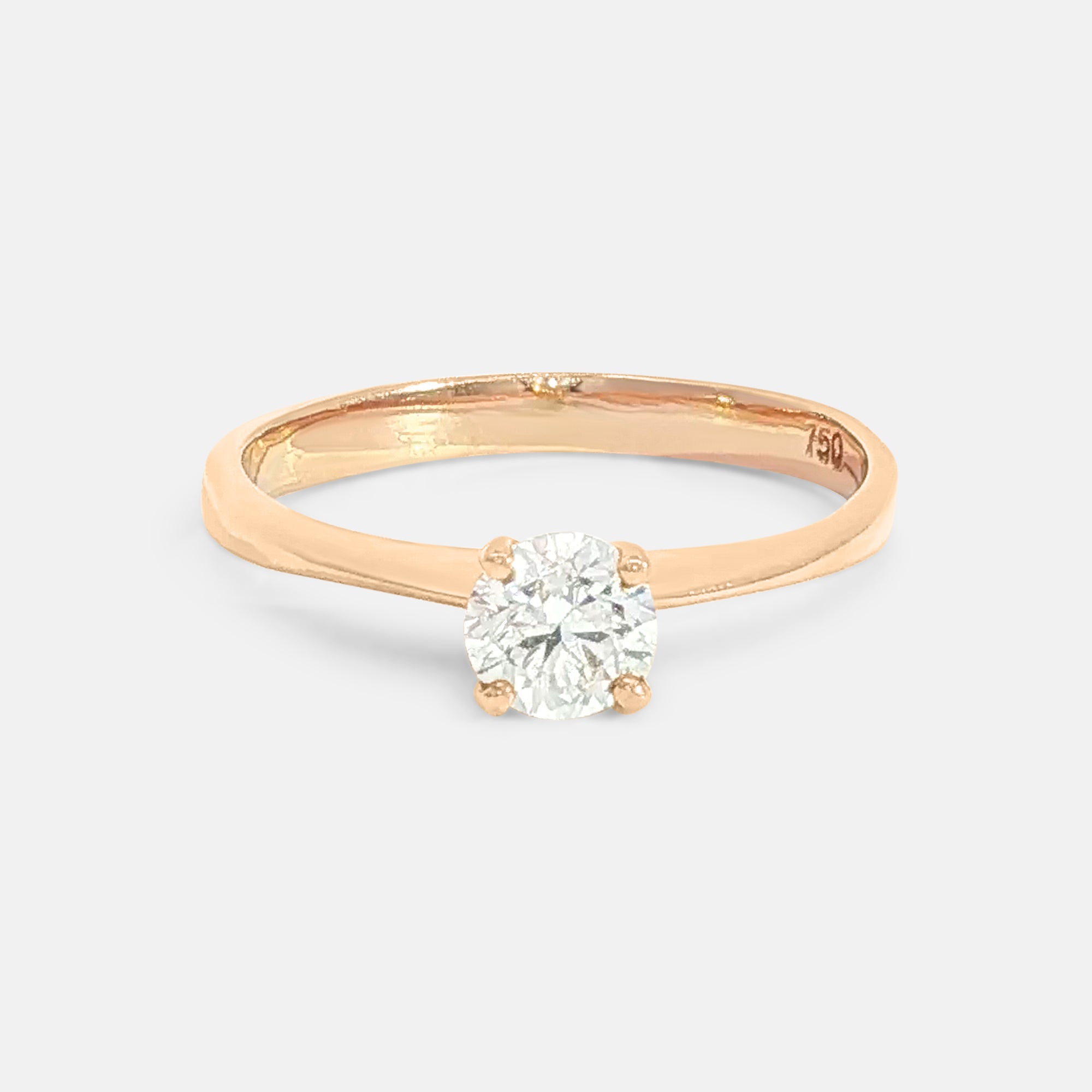 Bonnie Round Brilliant Engagement Ring
