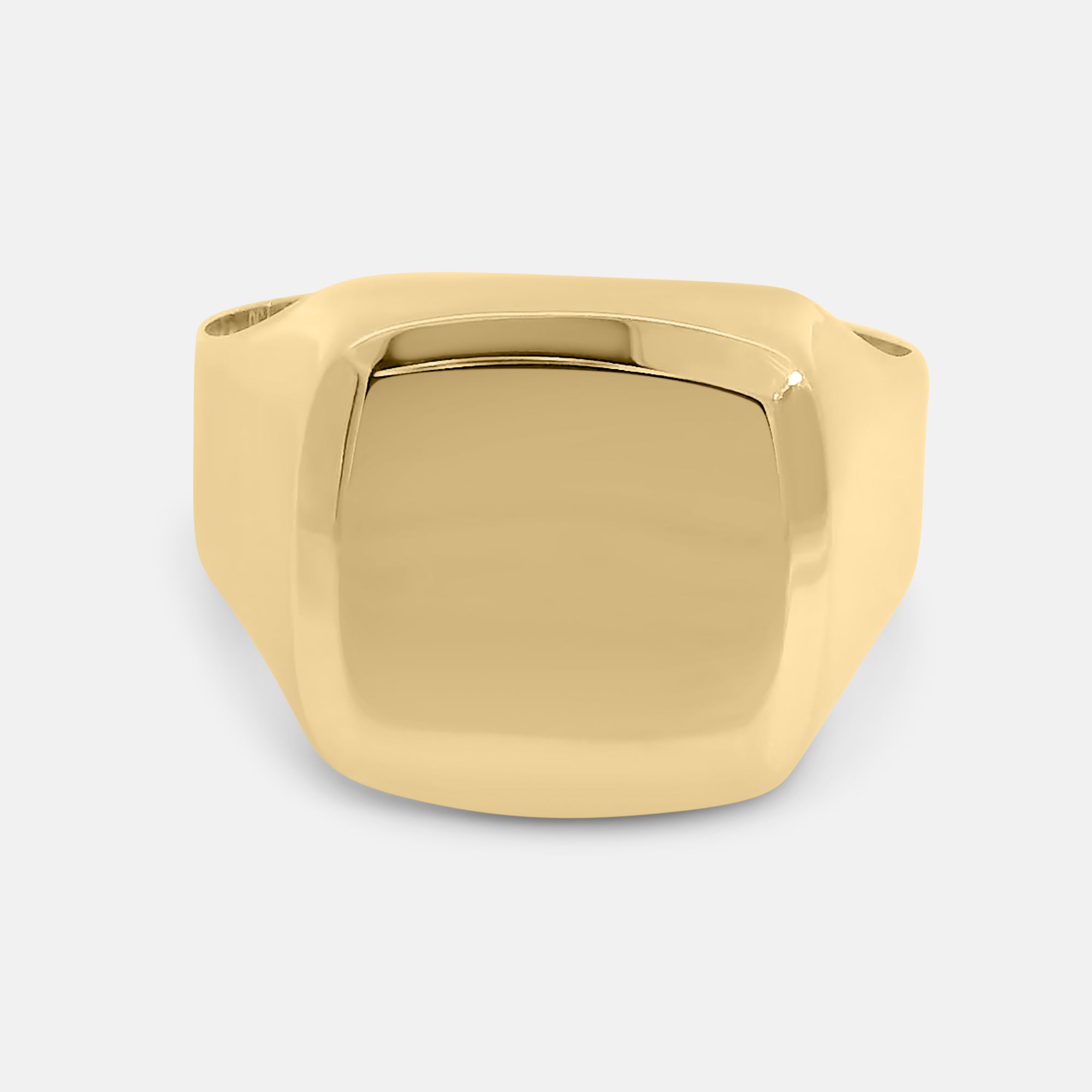 Signet Ring Beveled Square
