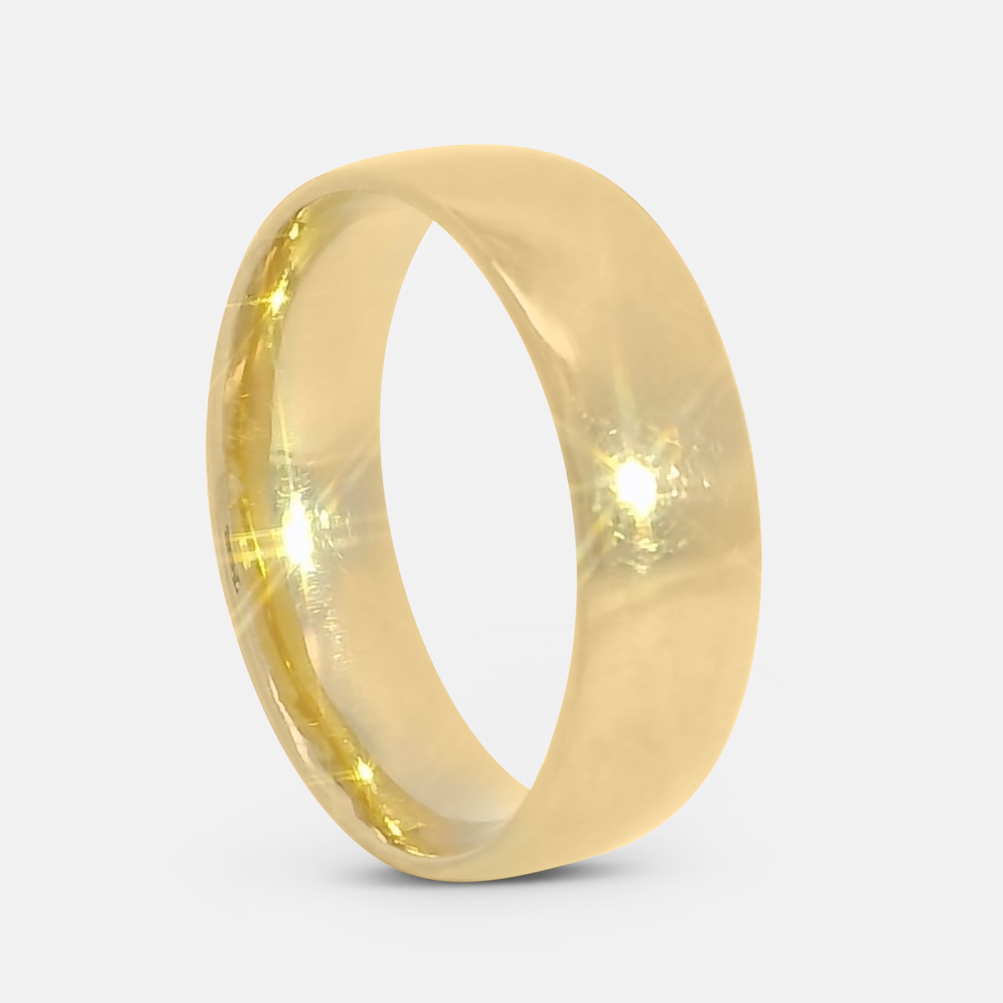 6.8mm Polished Men's Wedding Band