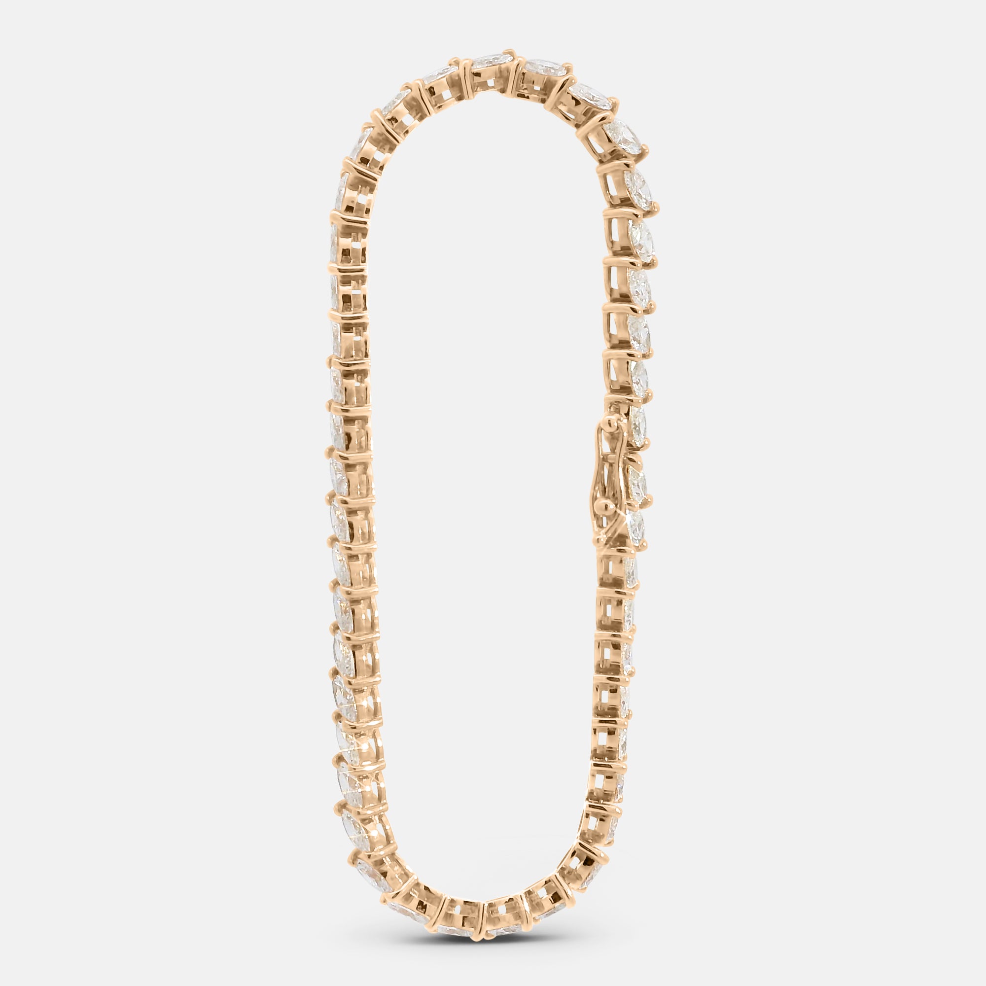 Marquise Tilted Tennis Bracelet