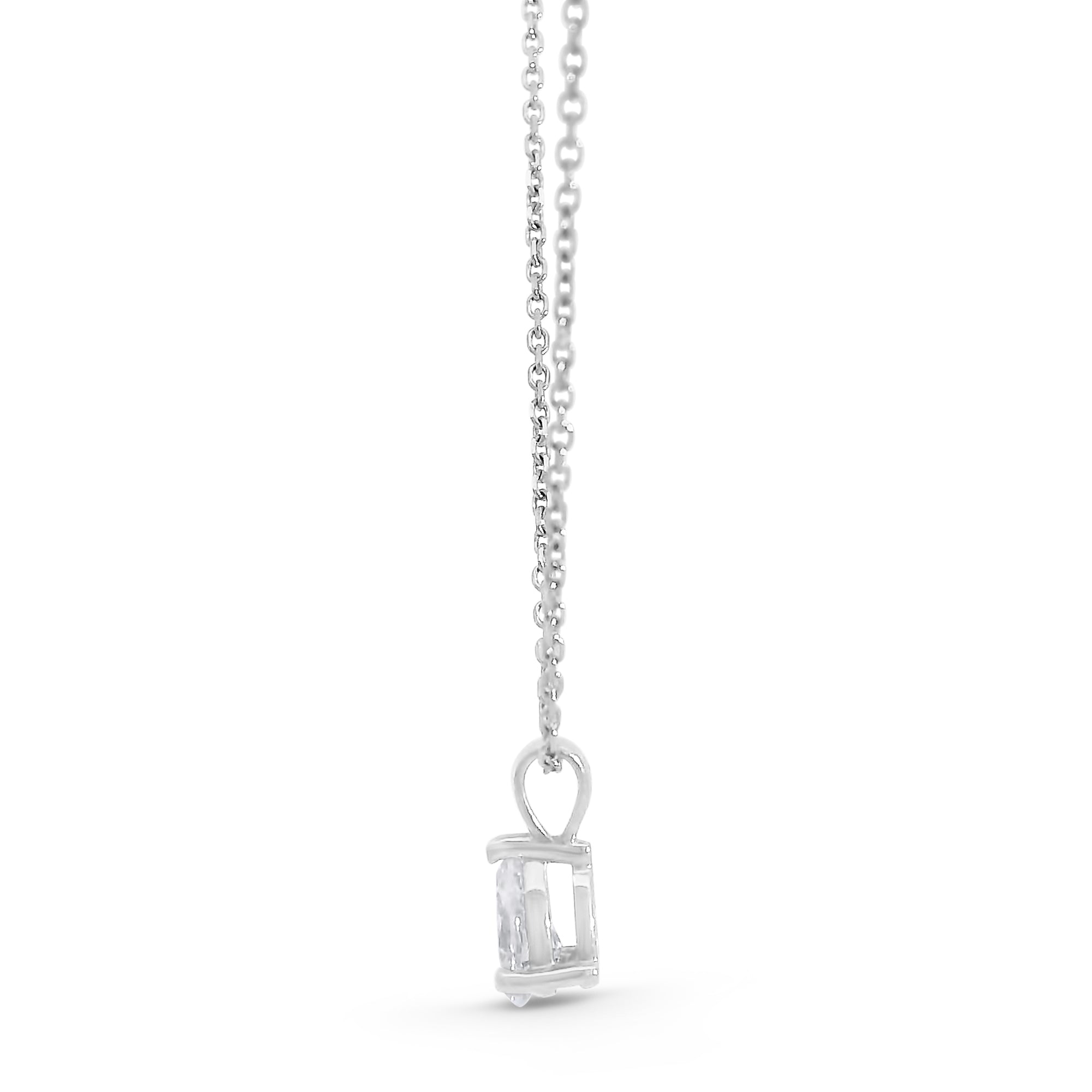 Pear Shape Diamond Pendant (0.25tcw)