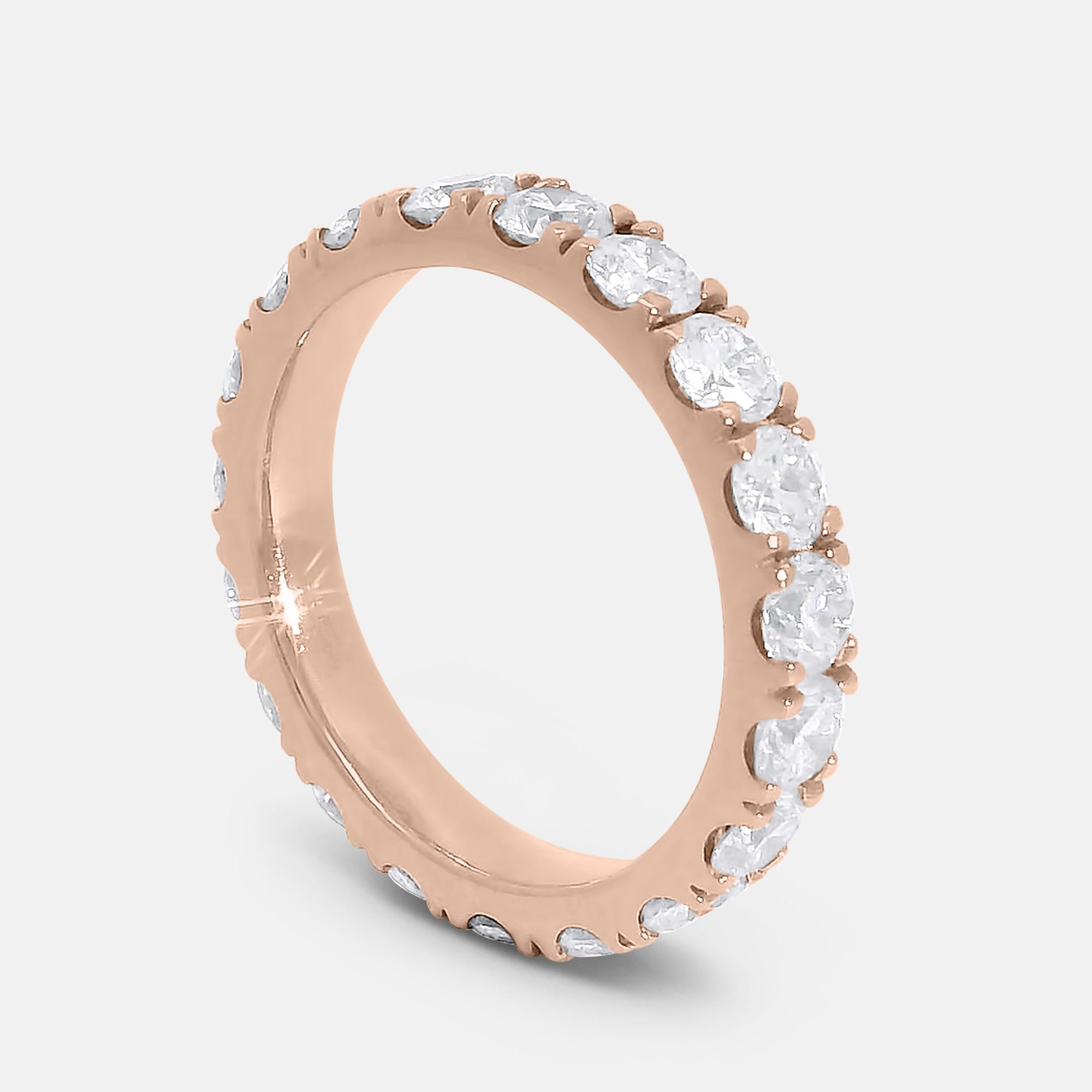 Eternity Full Pave Diamond Band (2.7tcw)