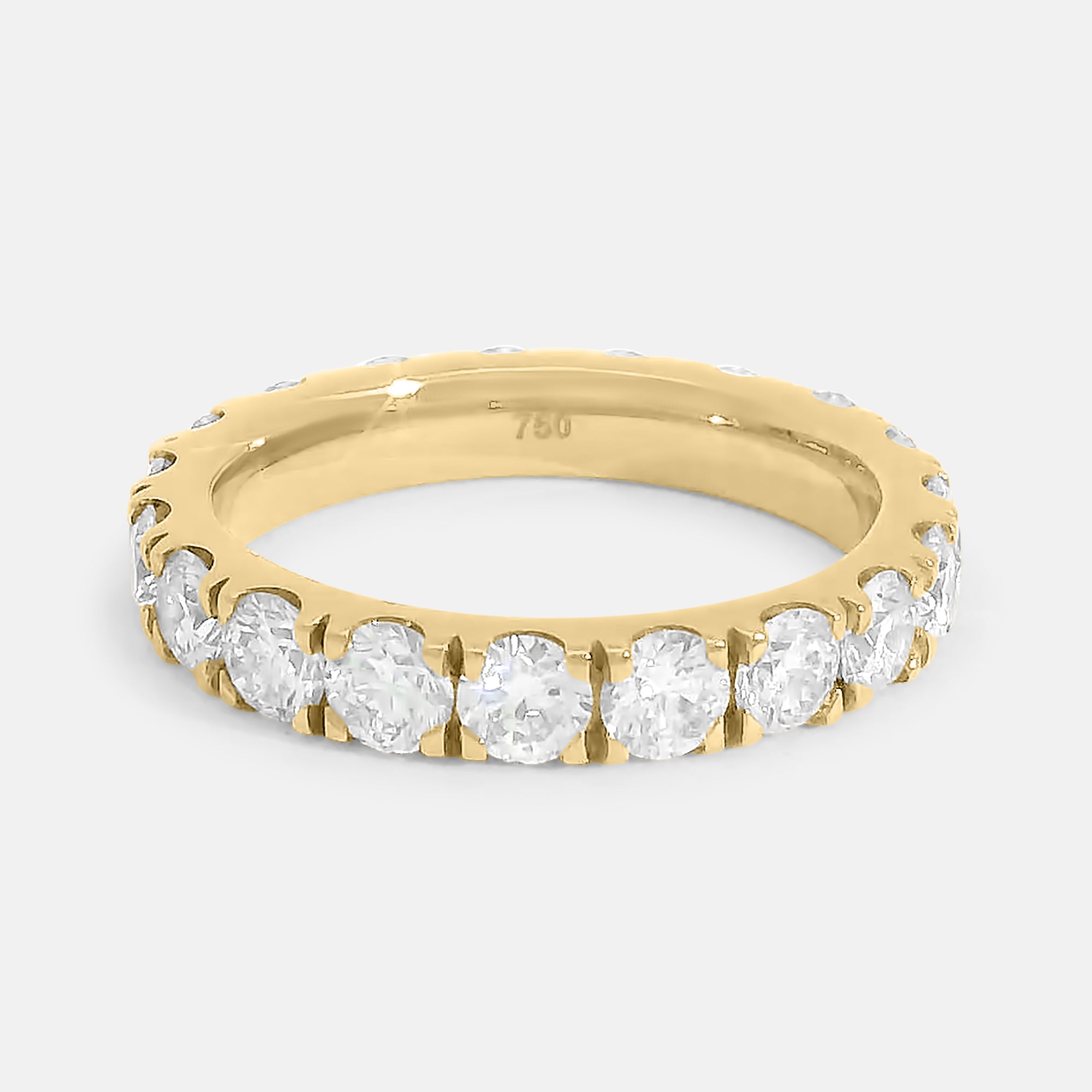 Eternity Full Pave Diamond Band (2.7tcw)