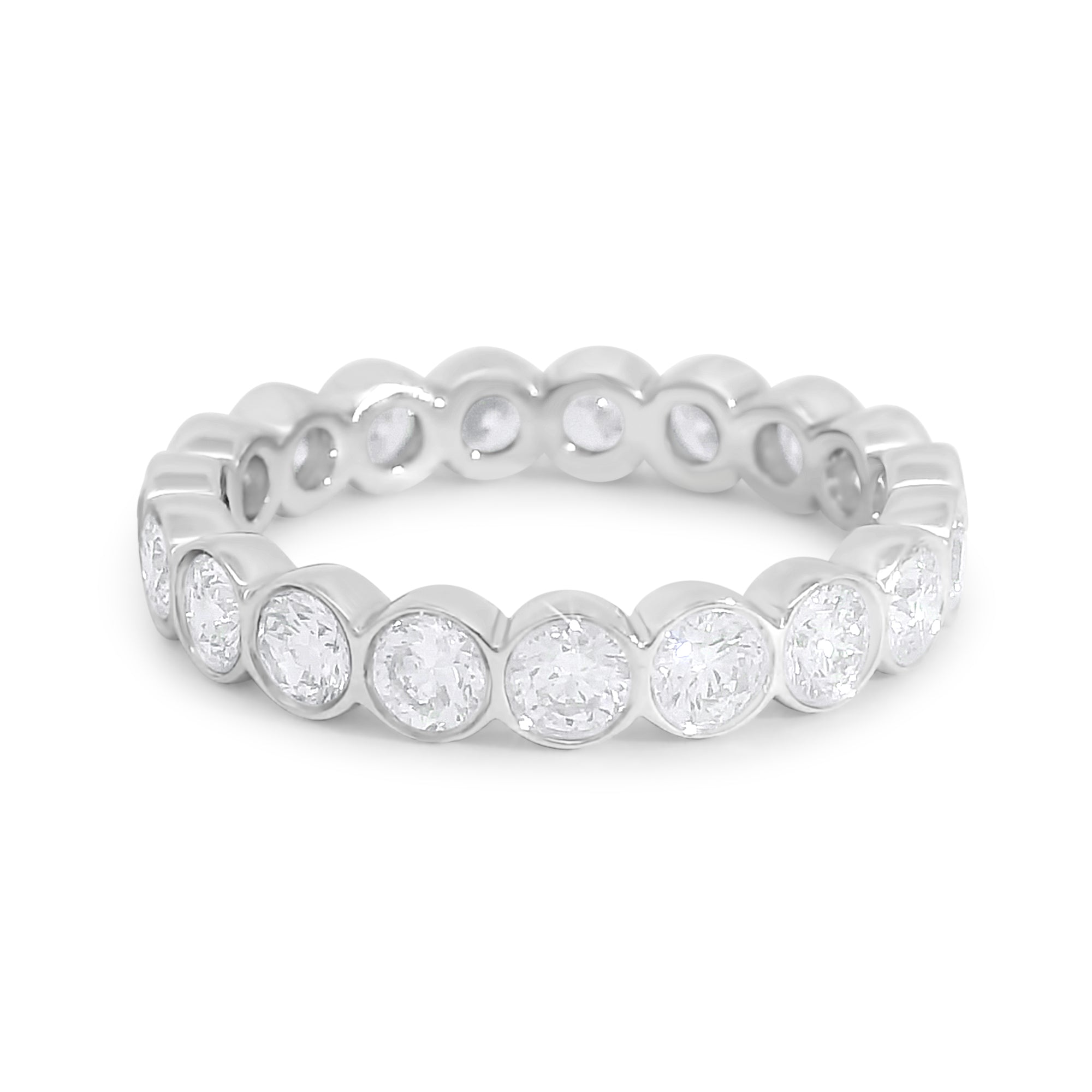 Eternity Brilliant Bezel Diamond Band