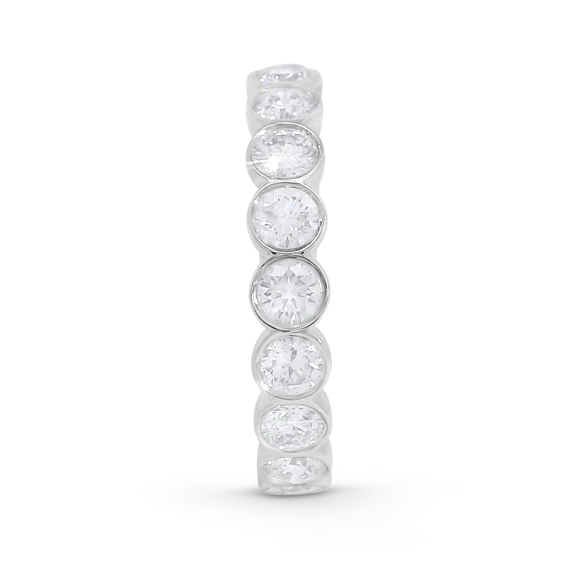 Eternity Brilliant Bezel Diamond Band