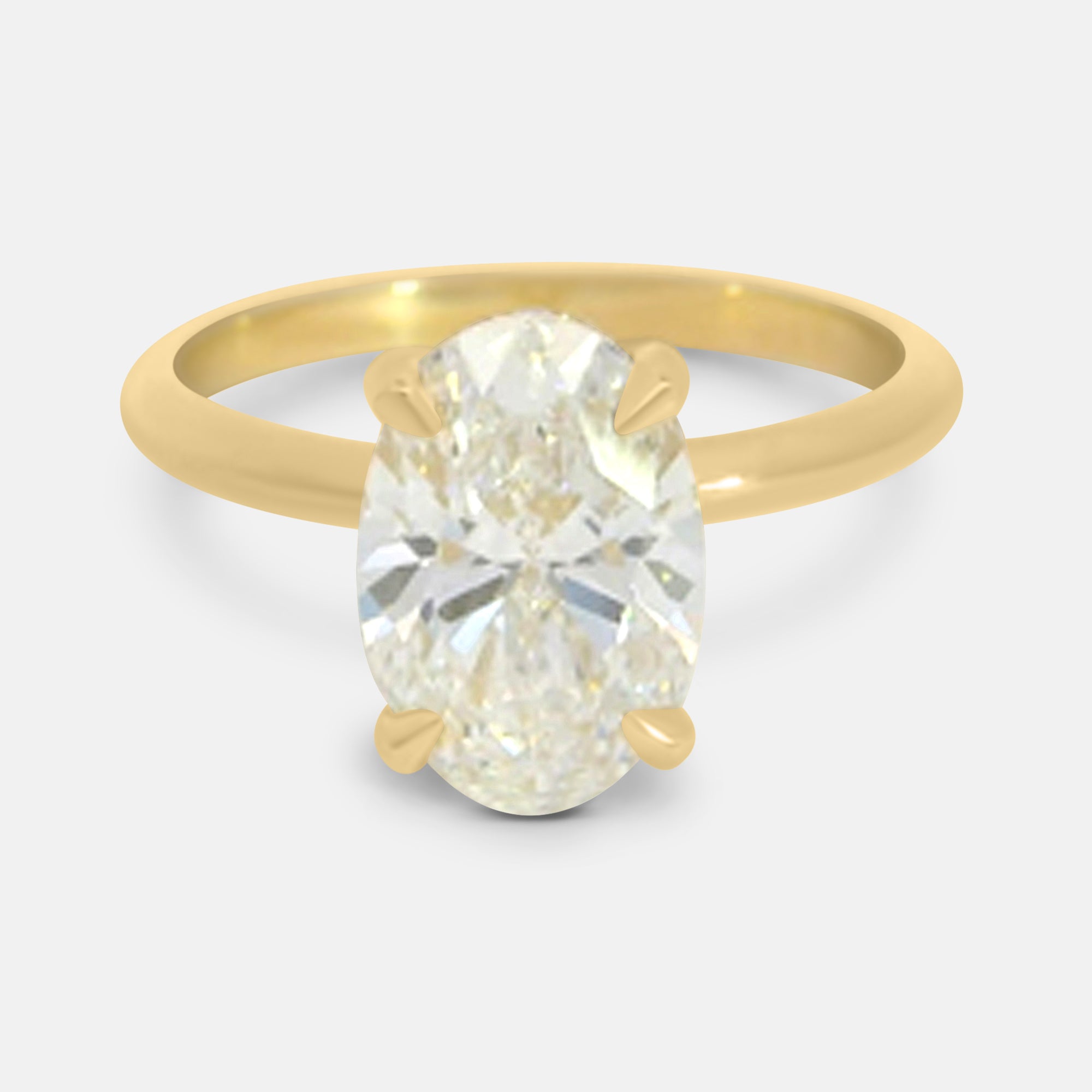 Elise Oval Cut Engagement Ring