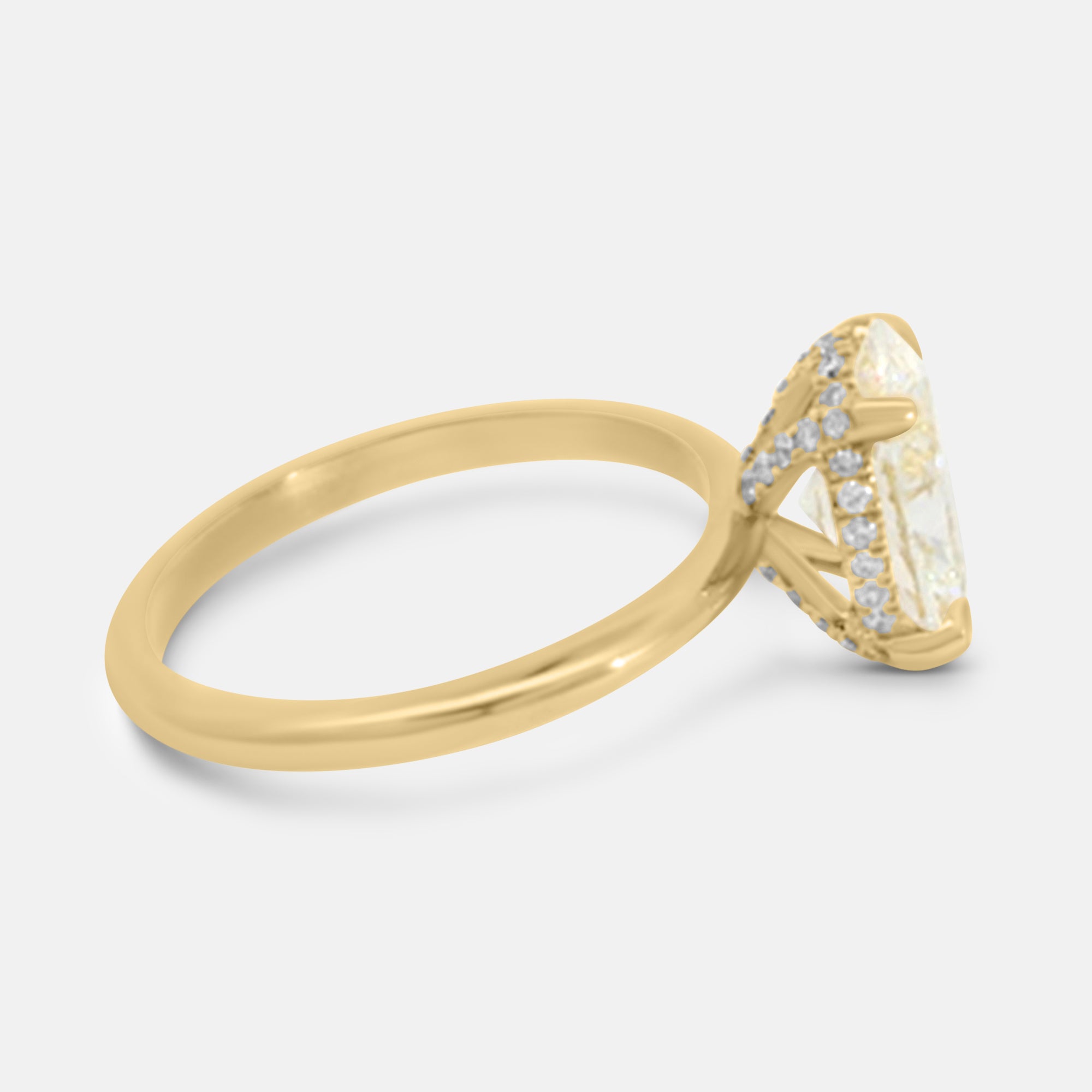 Elise Oval Cut Engagement Ring
