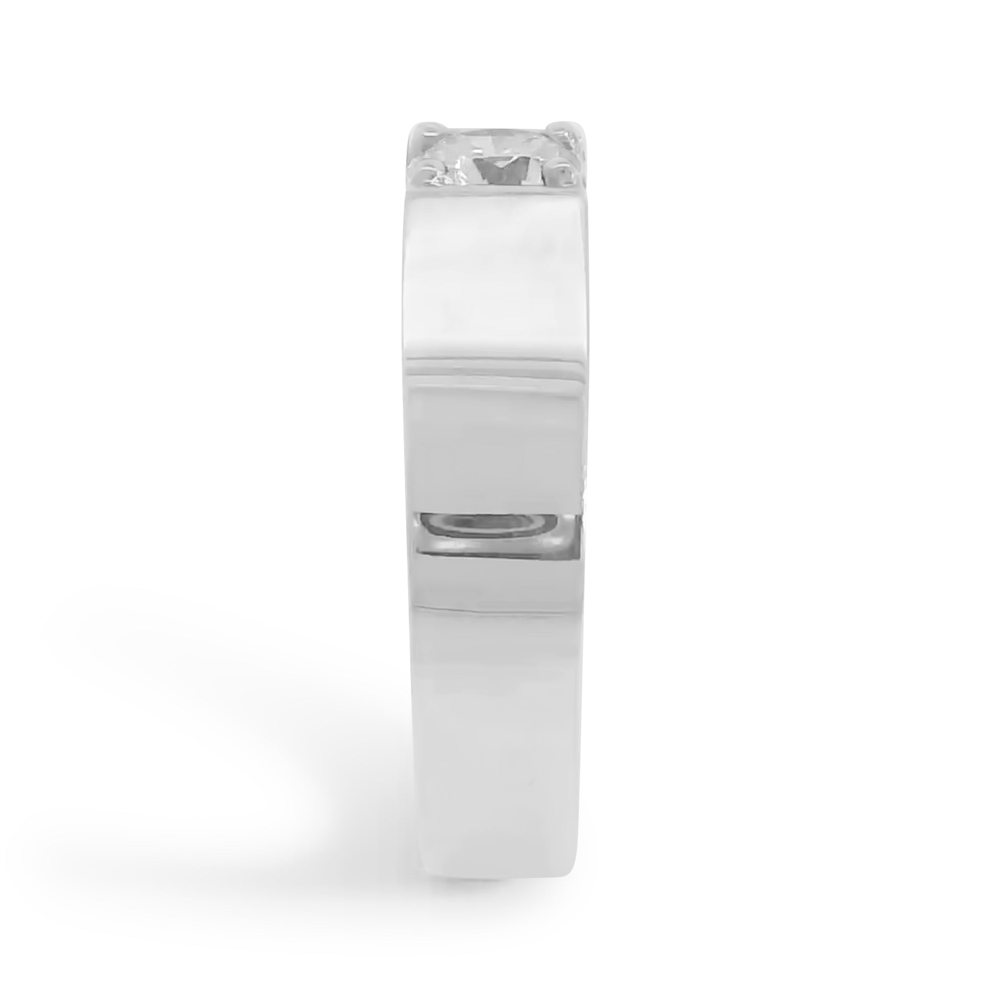 Cigar Signet Band w/ Diamond