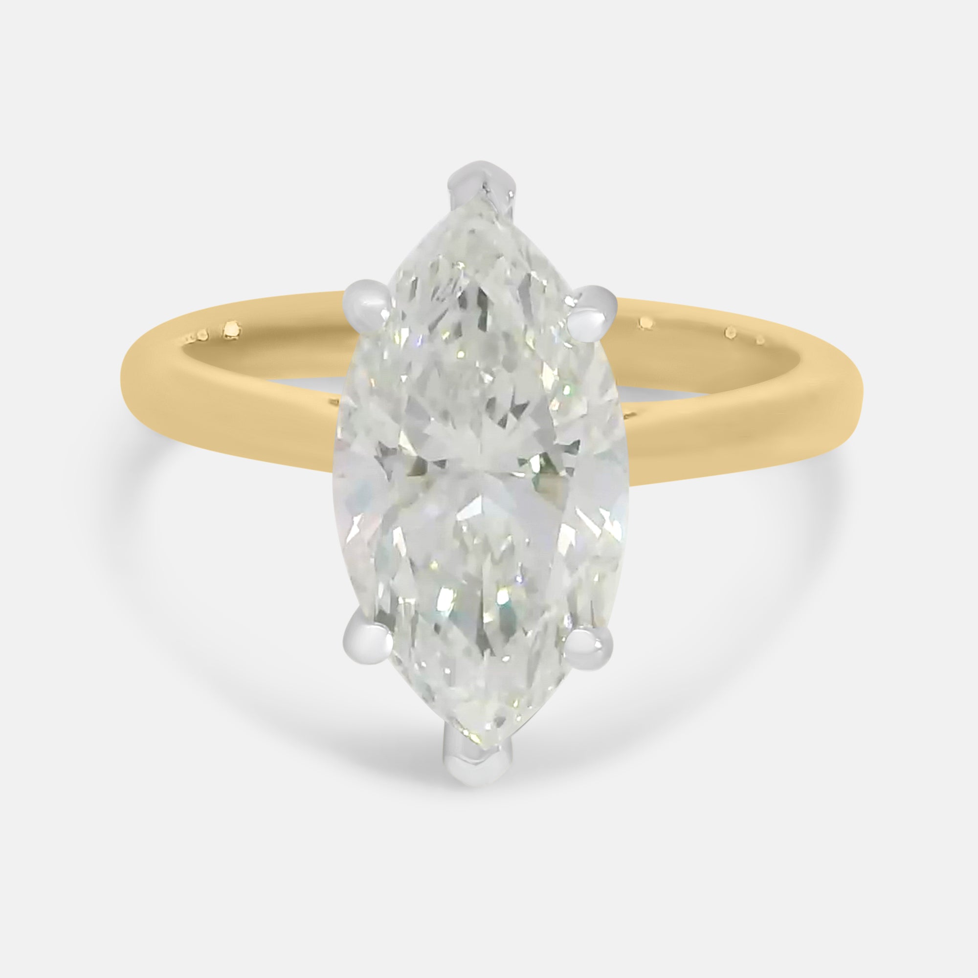 Zipporah Marquise Shape Engagement Ring