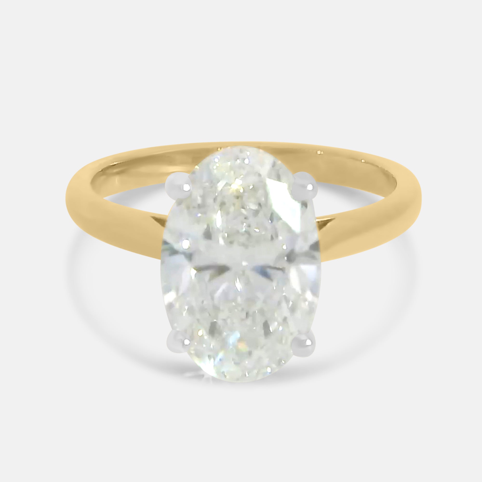 Keziah Oval Shape Engagement Ring