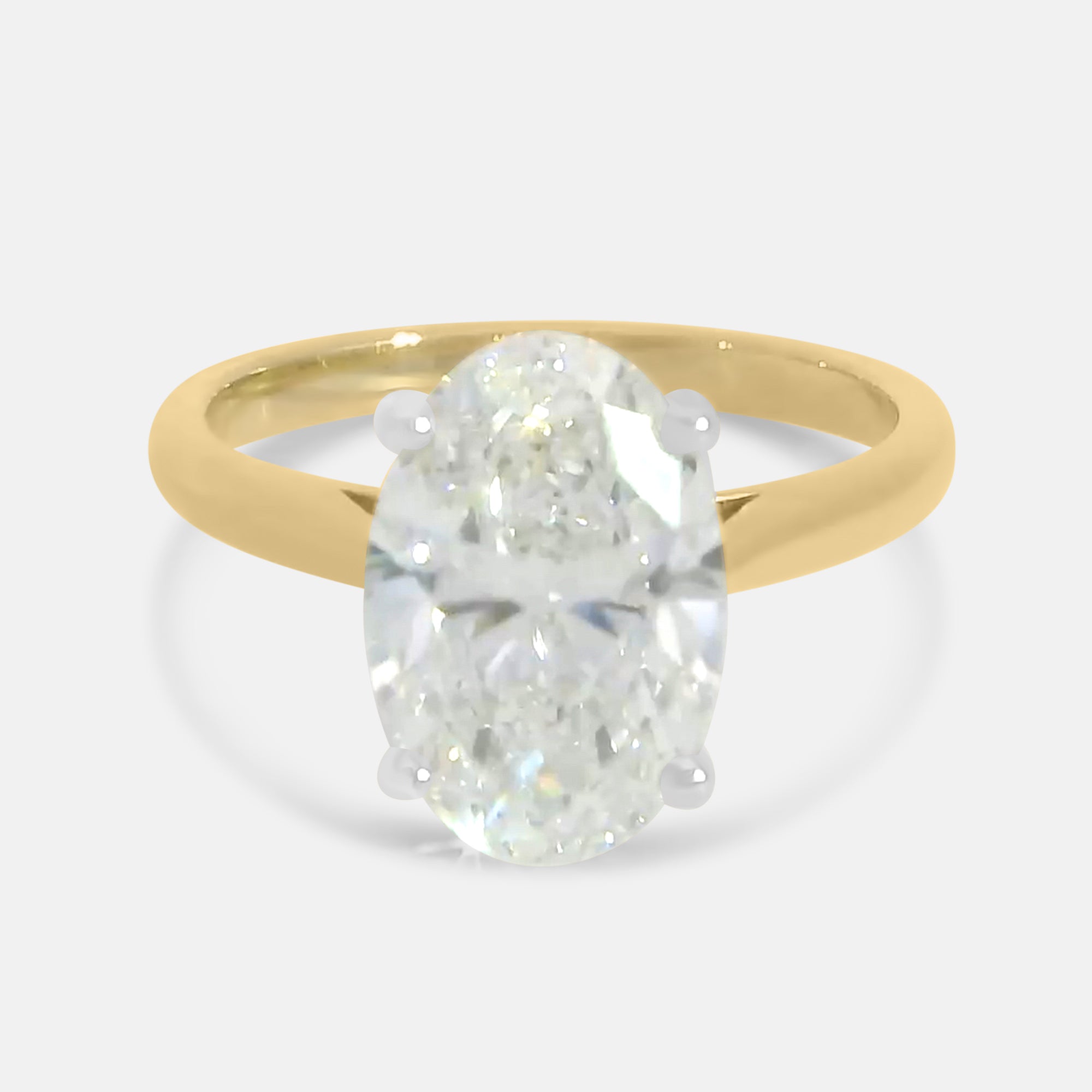 Keziah Oval Shape Engagement Ring