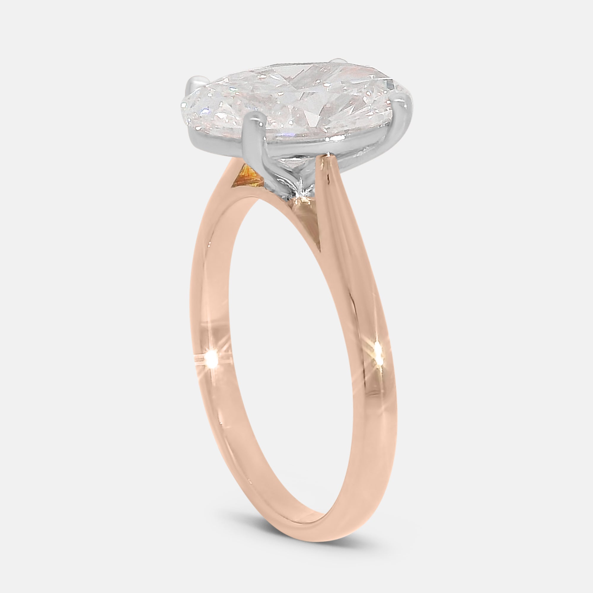 Keziah Oval Shape Engagement Ring