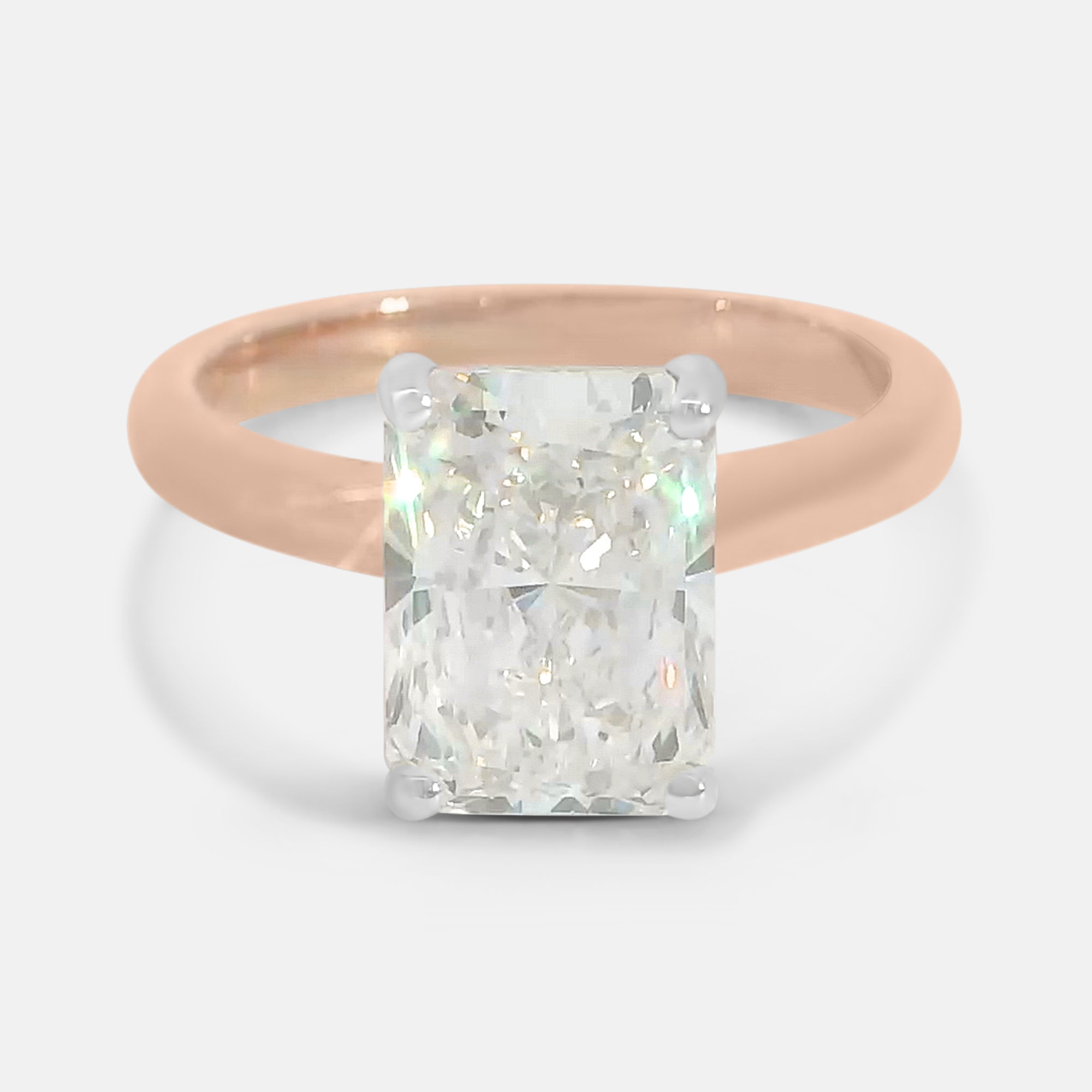 Lauren Radiant Cut Engagement Ring