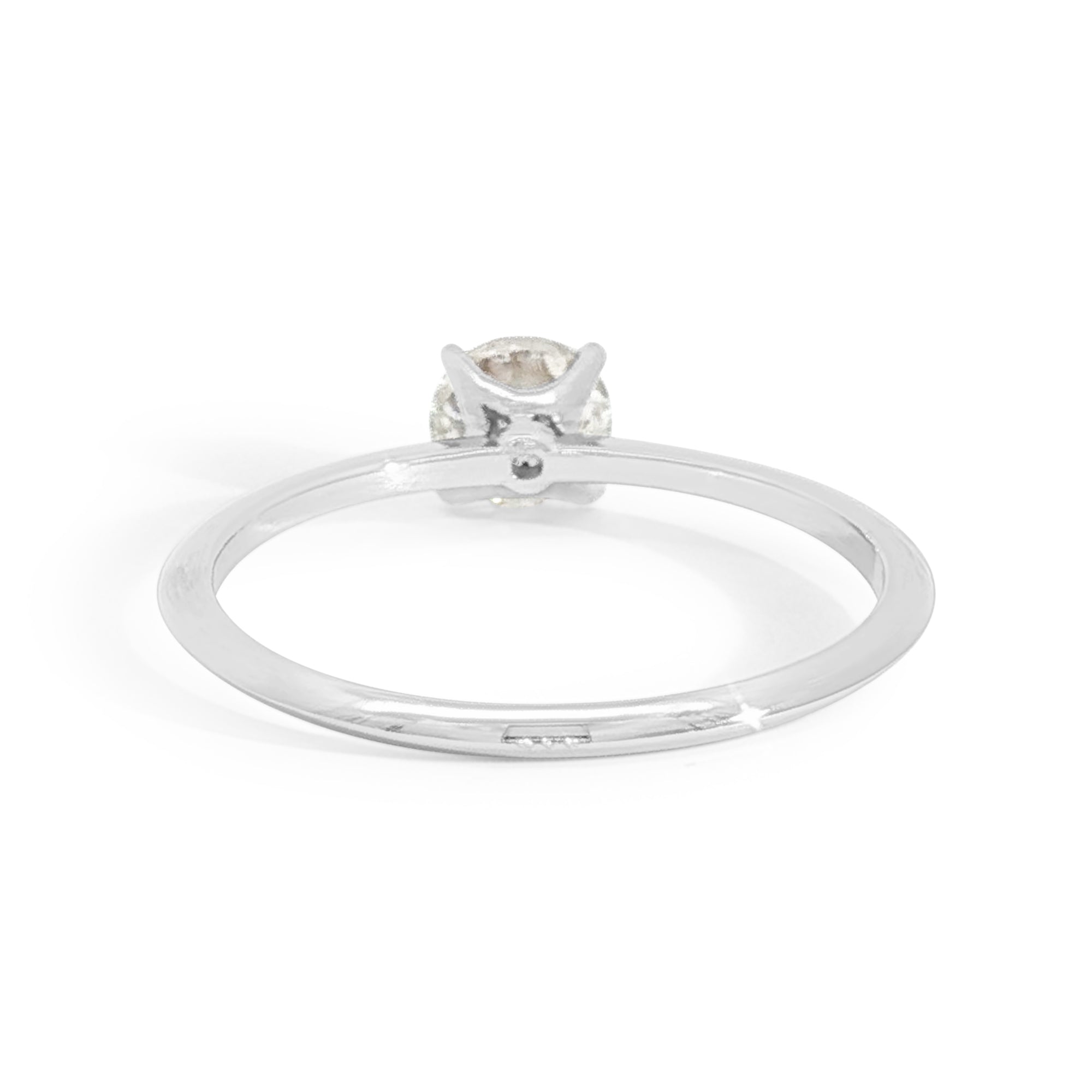 Julie Round Brilliant Cut Engagement Ring