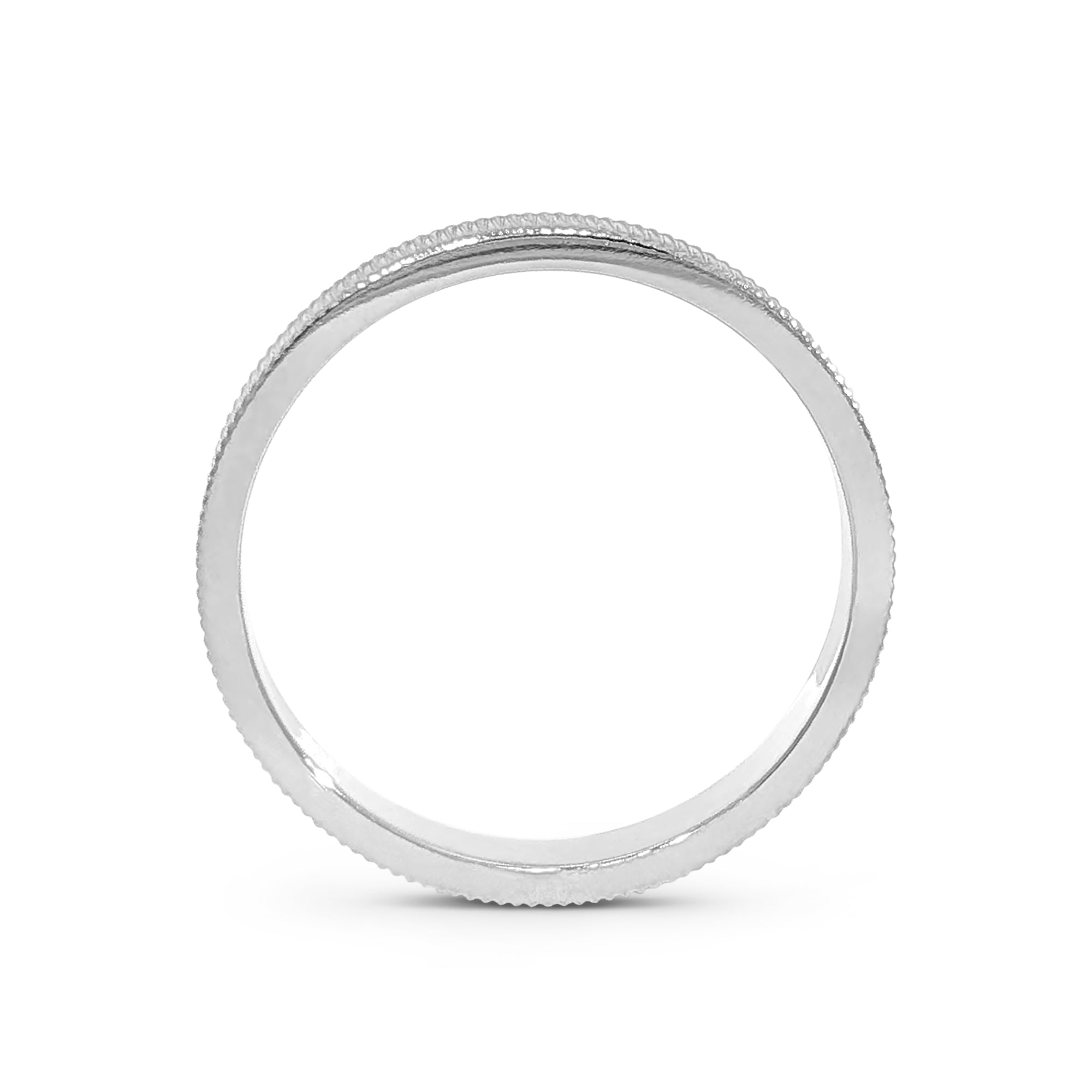 Ribbed Cigar Band 3mm