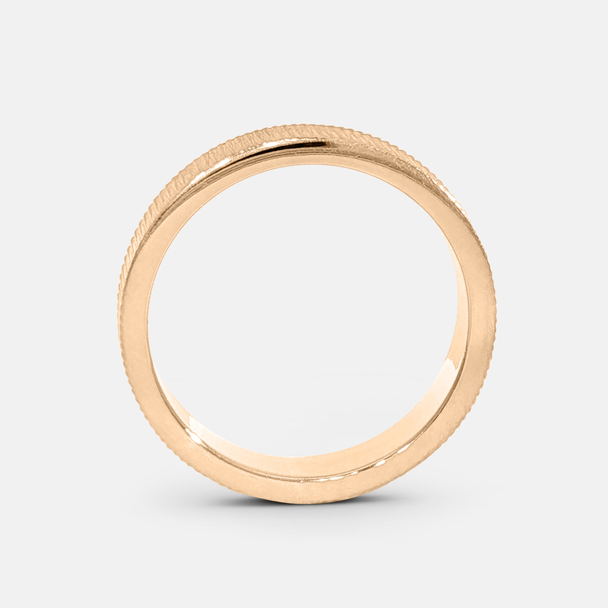 Ribbed Cigar Band 4.2mm