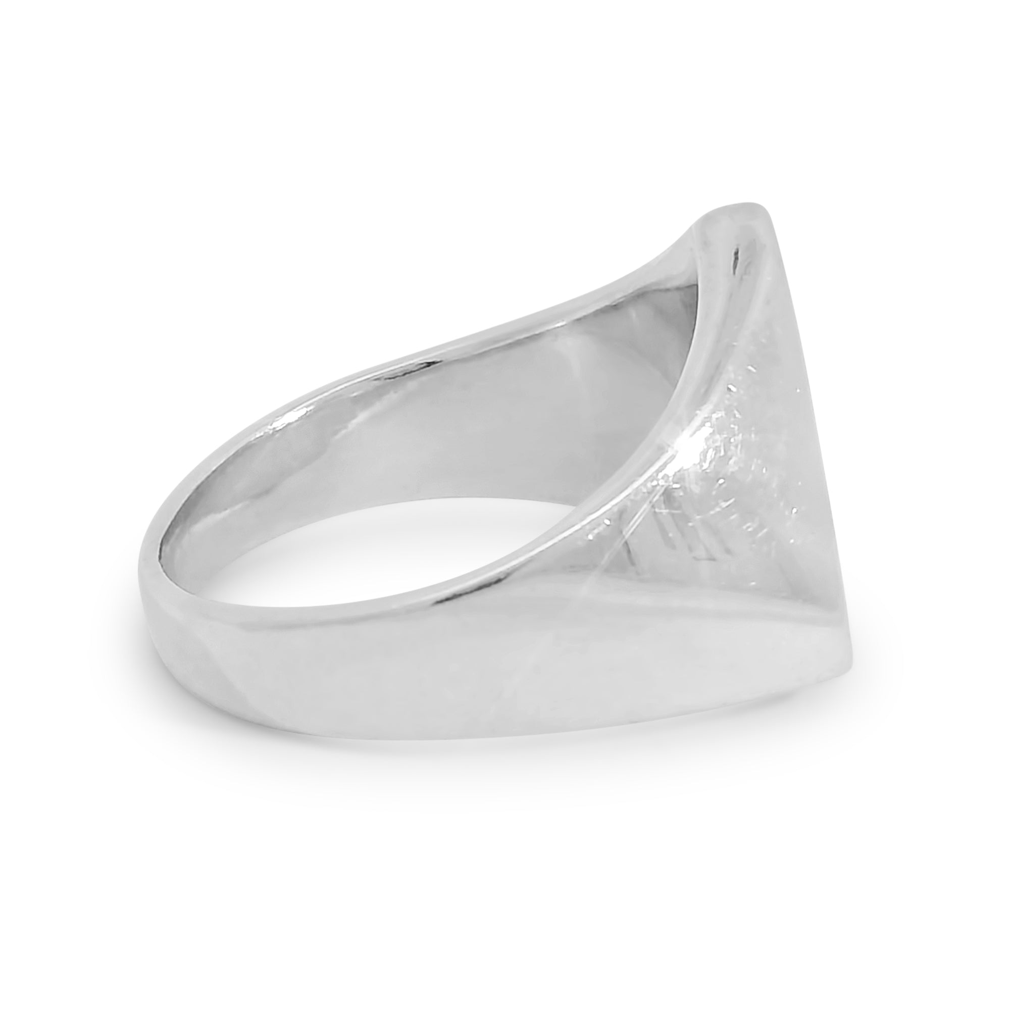 Tri Solid Signet Ring