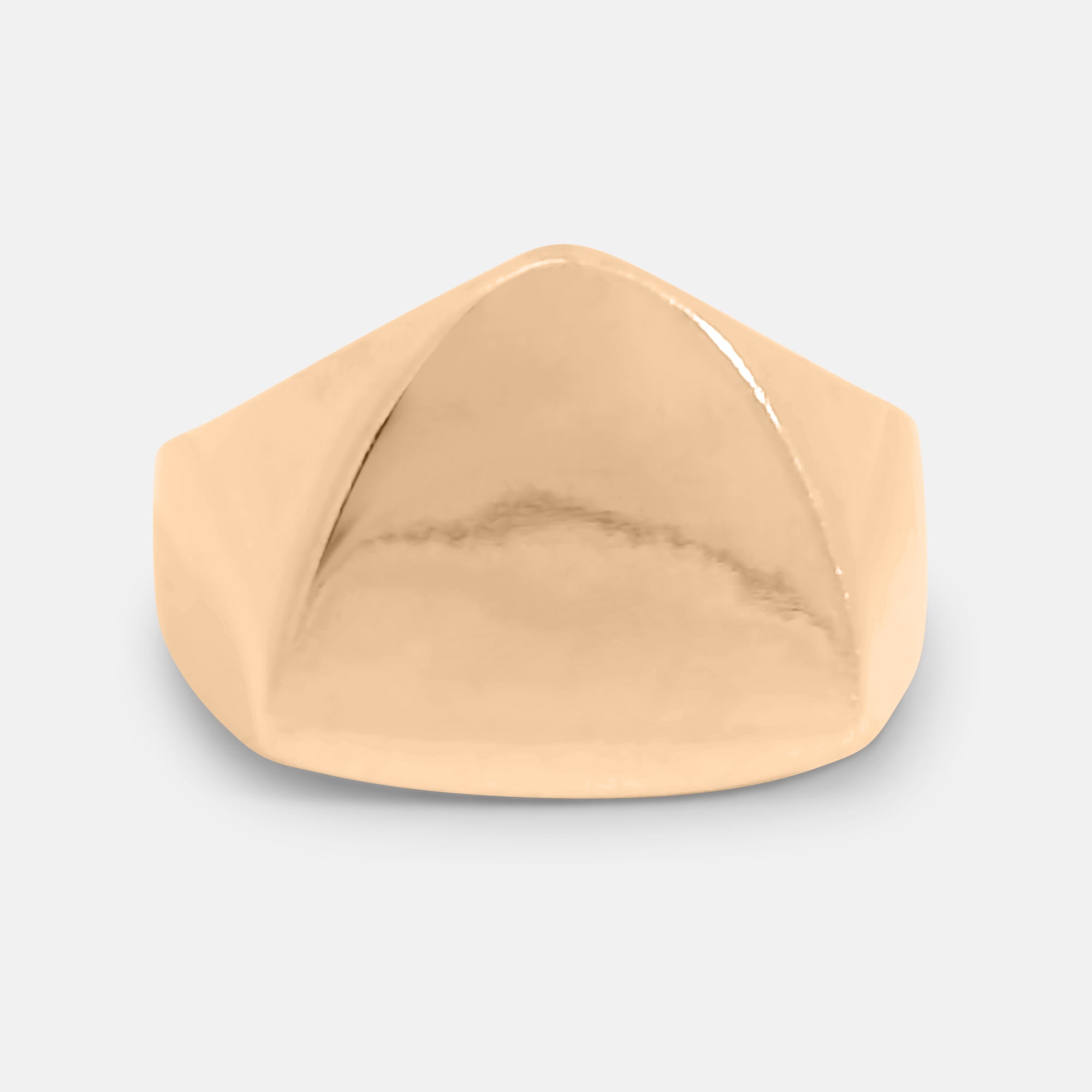 Tri Solid Signet Ring