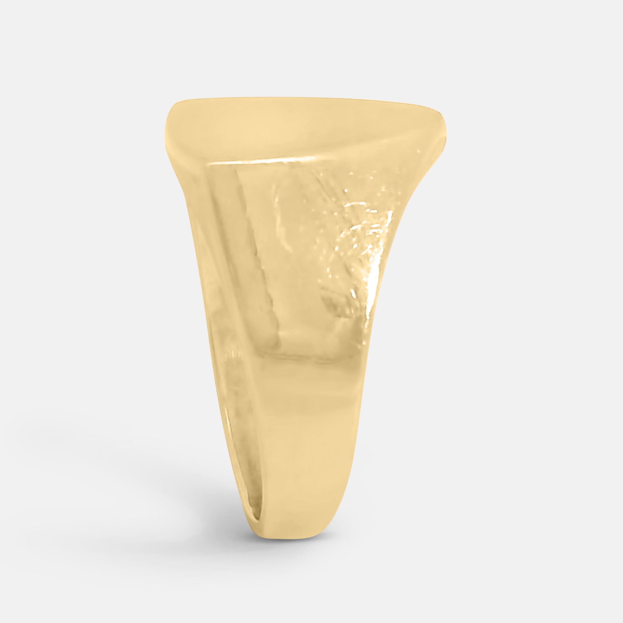 Tri Solid Signet Ring
