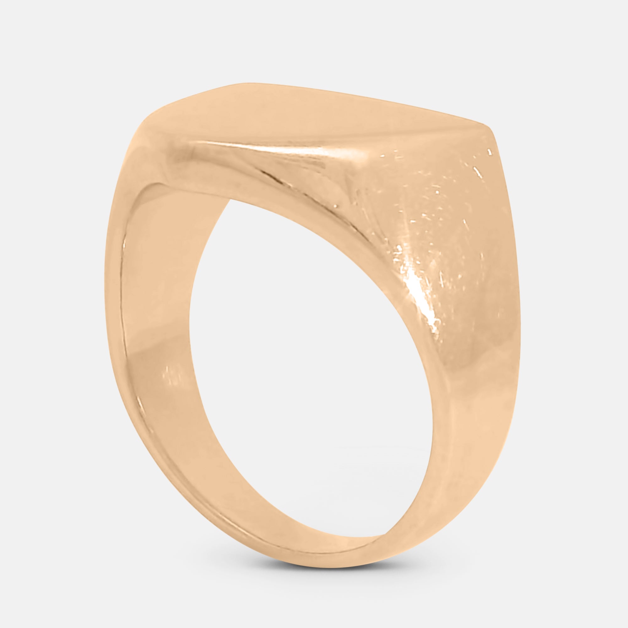Tri Solid Signet Ring