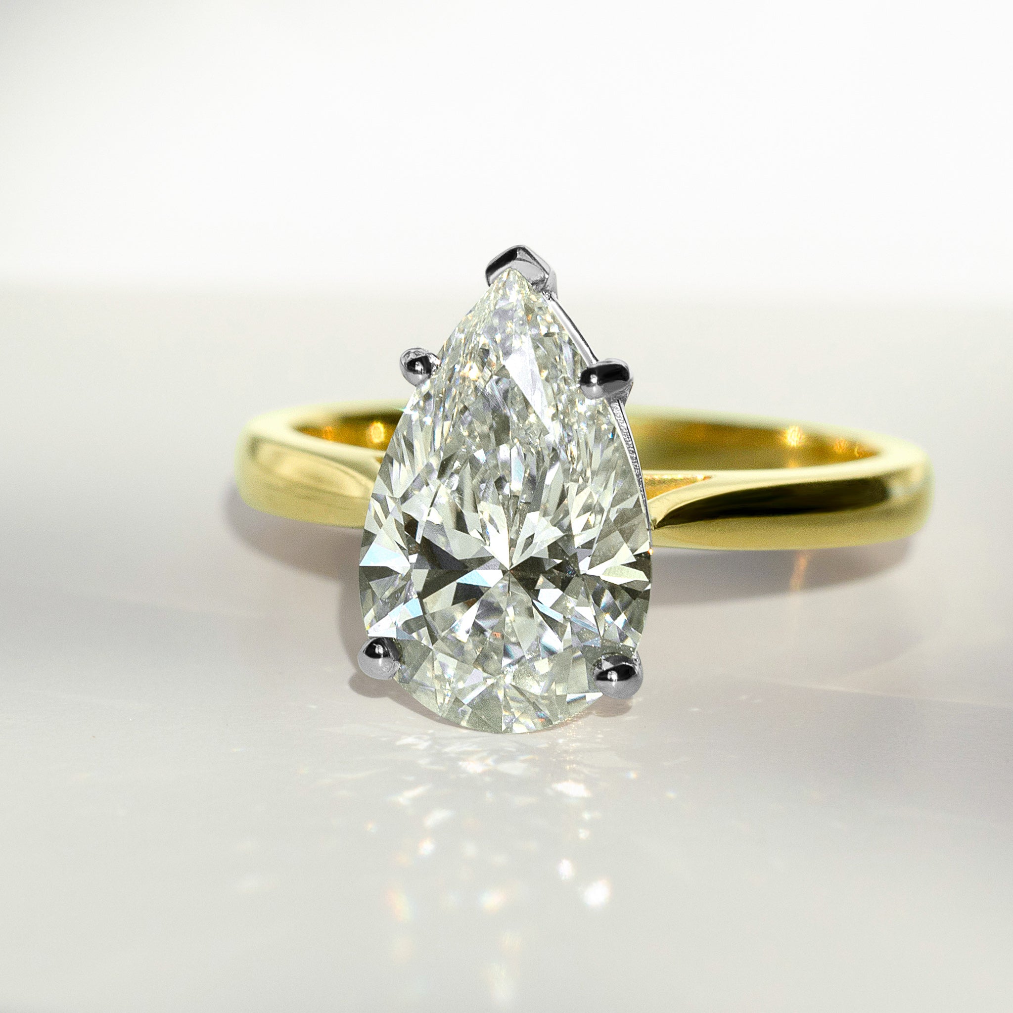 Joanna Pear Cut Engagement Ring