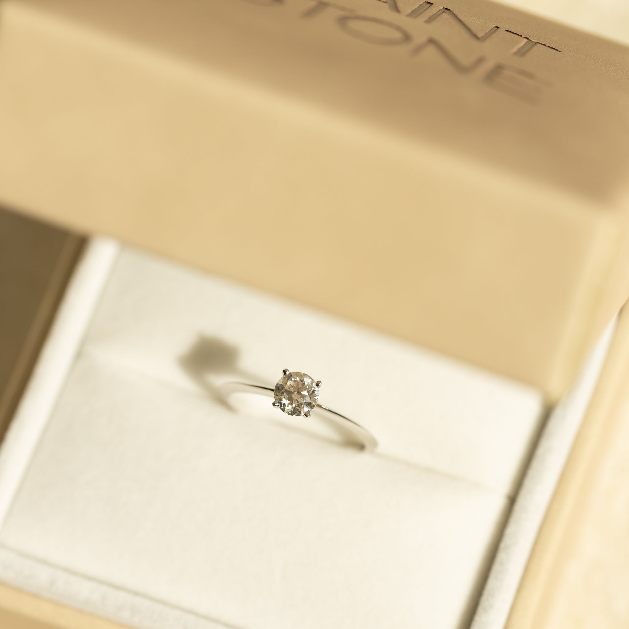 Julie Round Brilliant Cut Engagement Ring