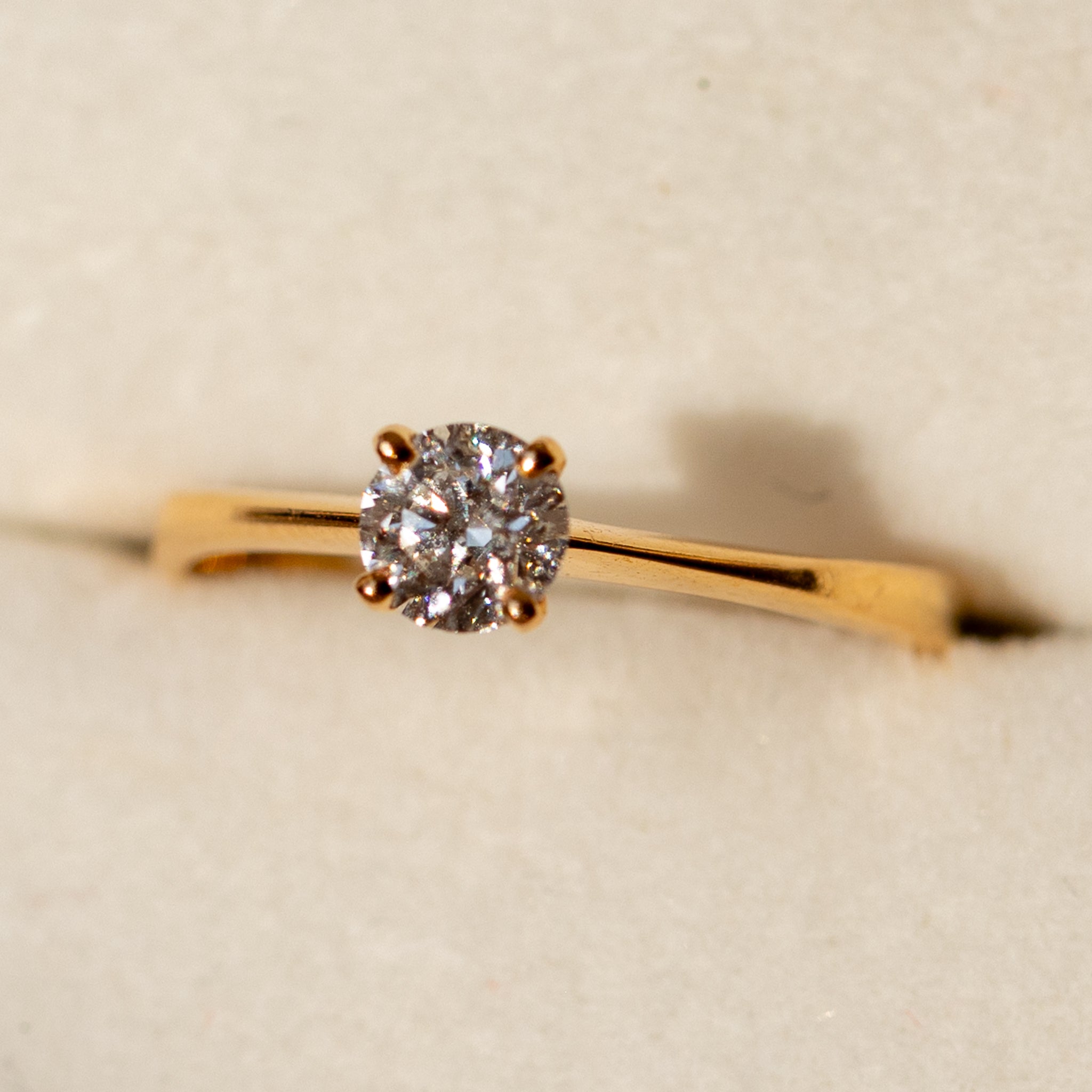 Bonnie Round Brilliant Engagement Ring