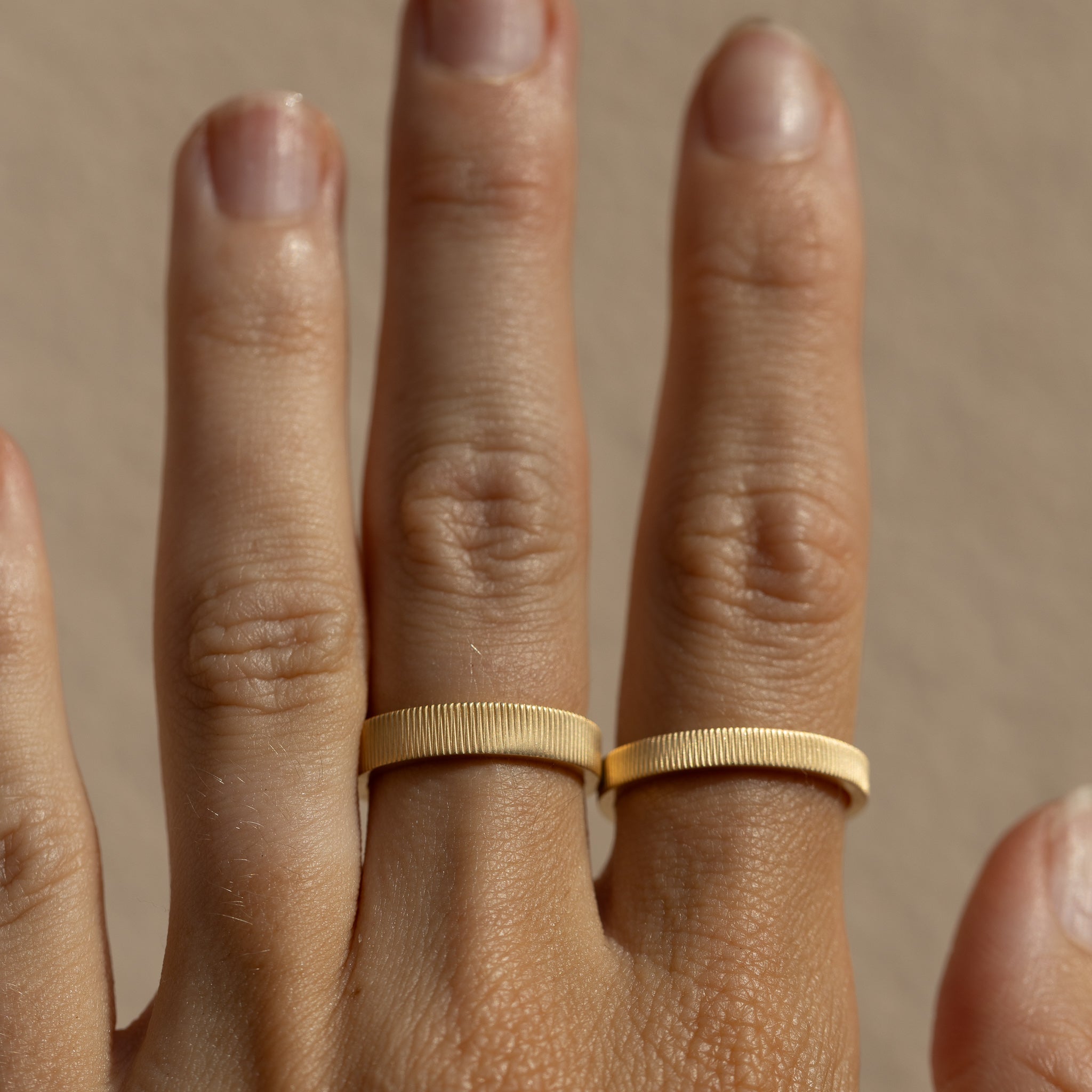 Ribbed Cigar Band 3mm