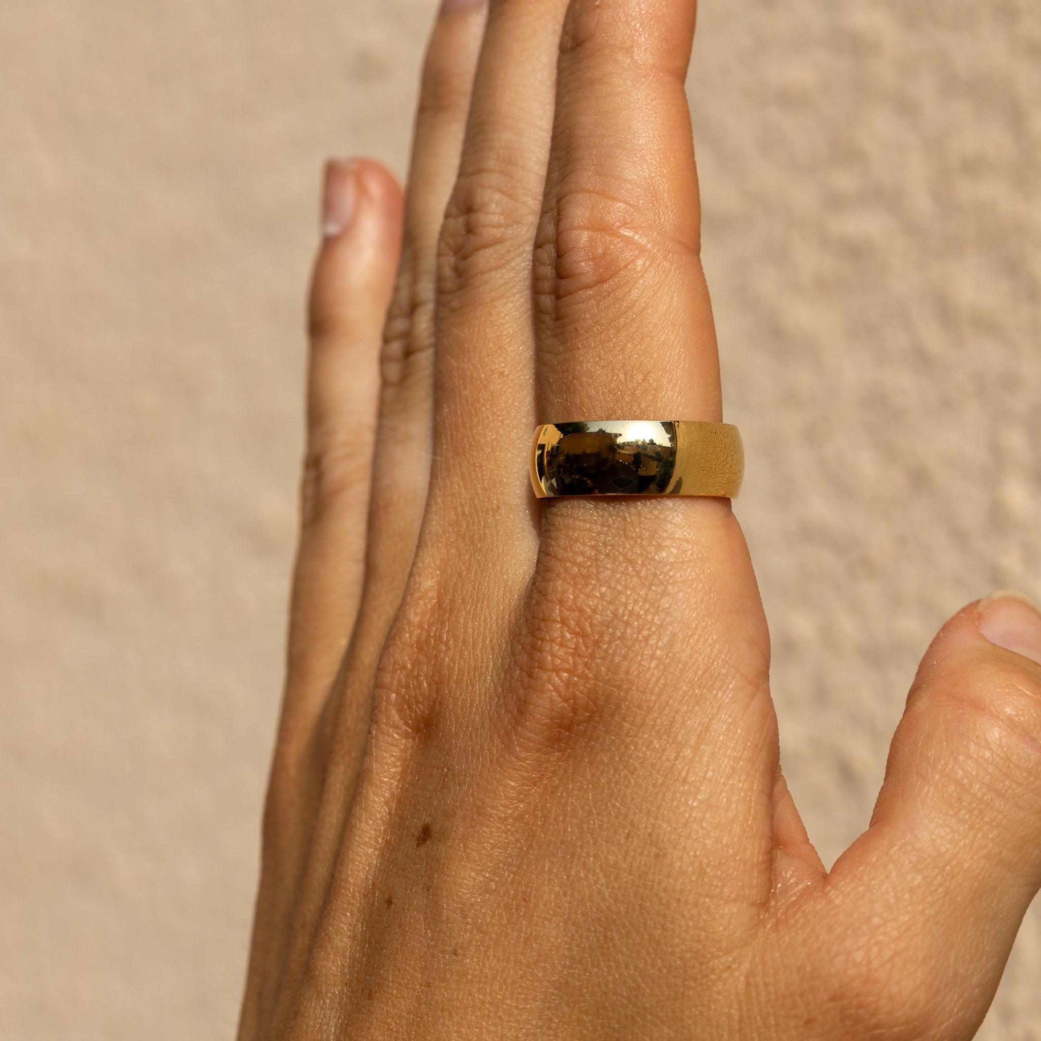 Thick Polished Band
