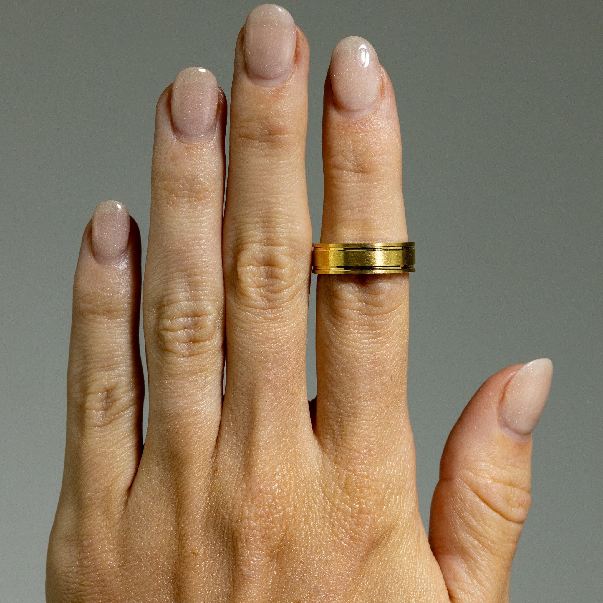 Two Channel Wedding Band
