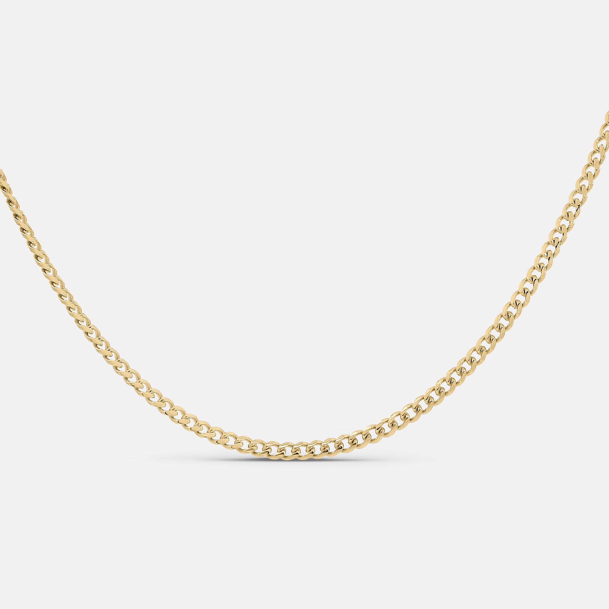 Everyday Curb Chain Necklace (54cm long)