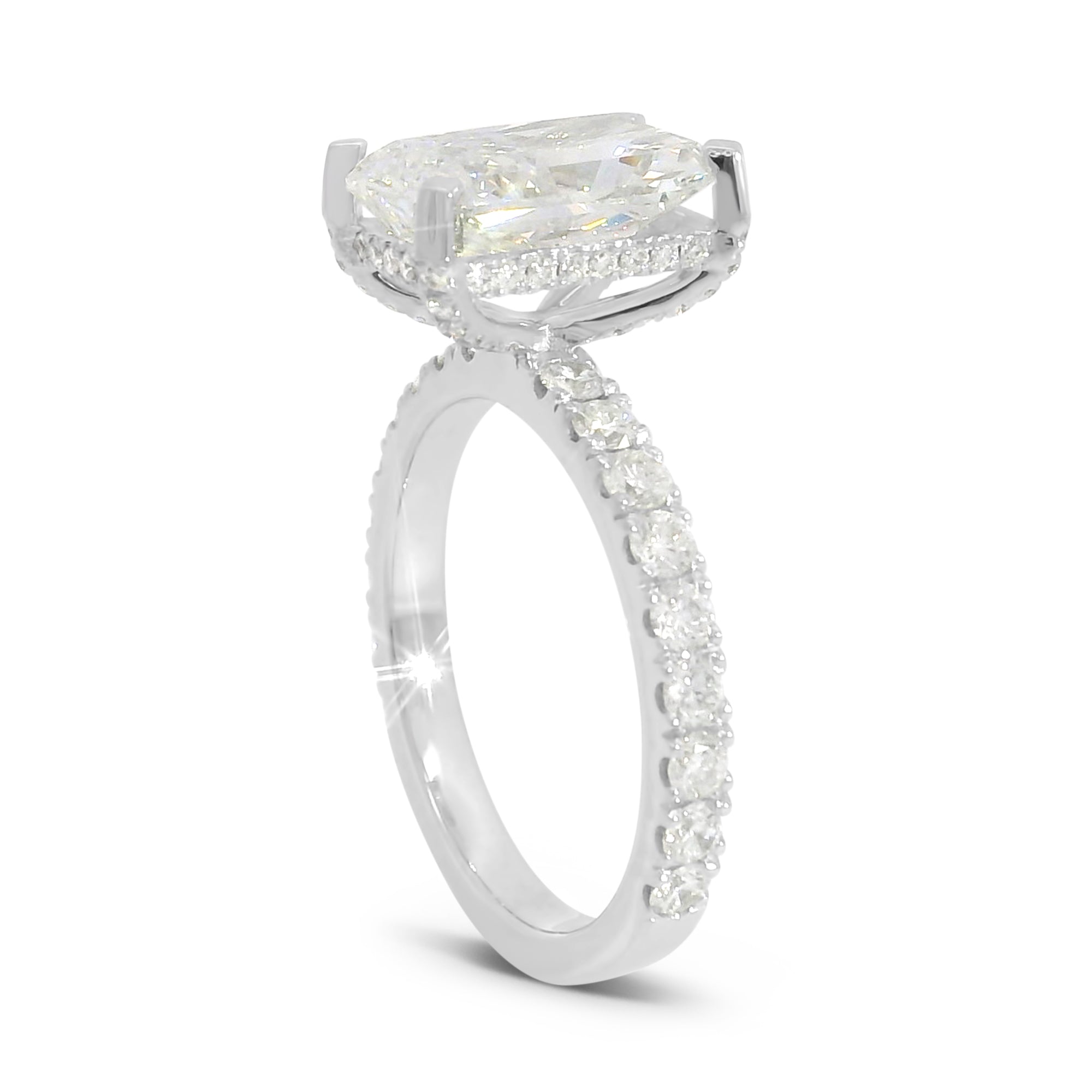 Alana Radiant Cut Engagement Ring